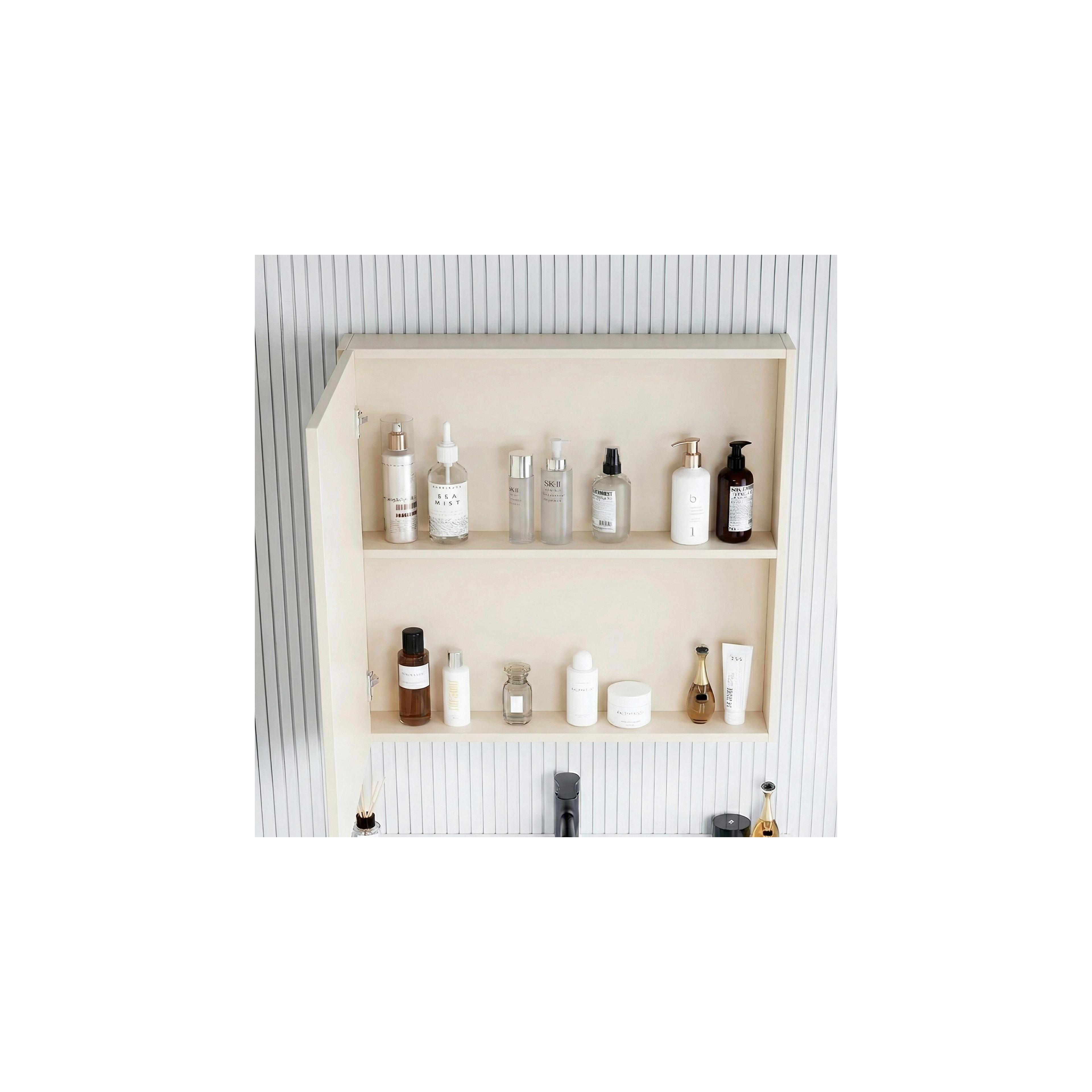 Zestaw mebli łazienkowych z blatem Marti 60cm Beige