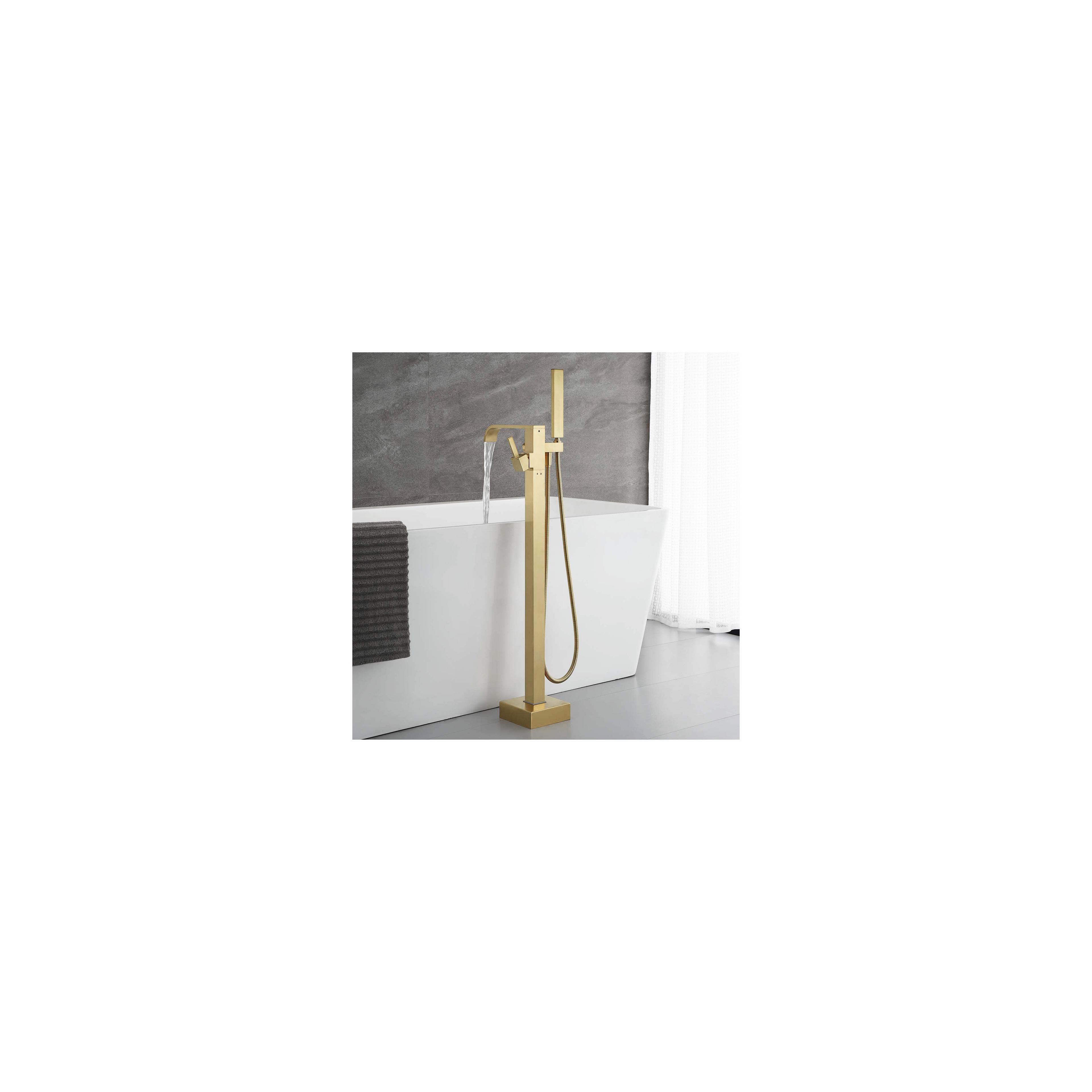 Robinet autoportant Rea Carat Gold Brush