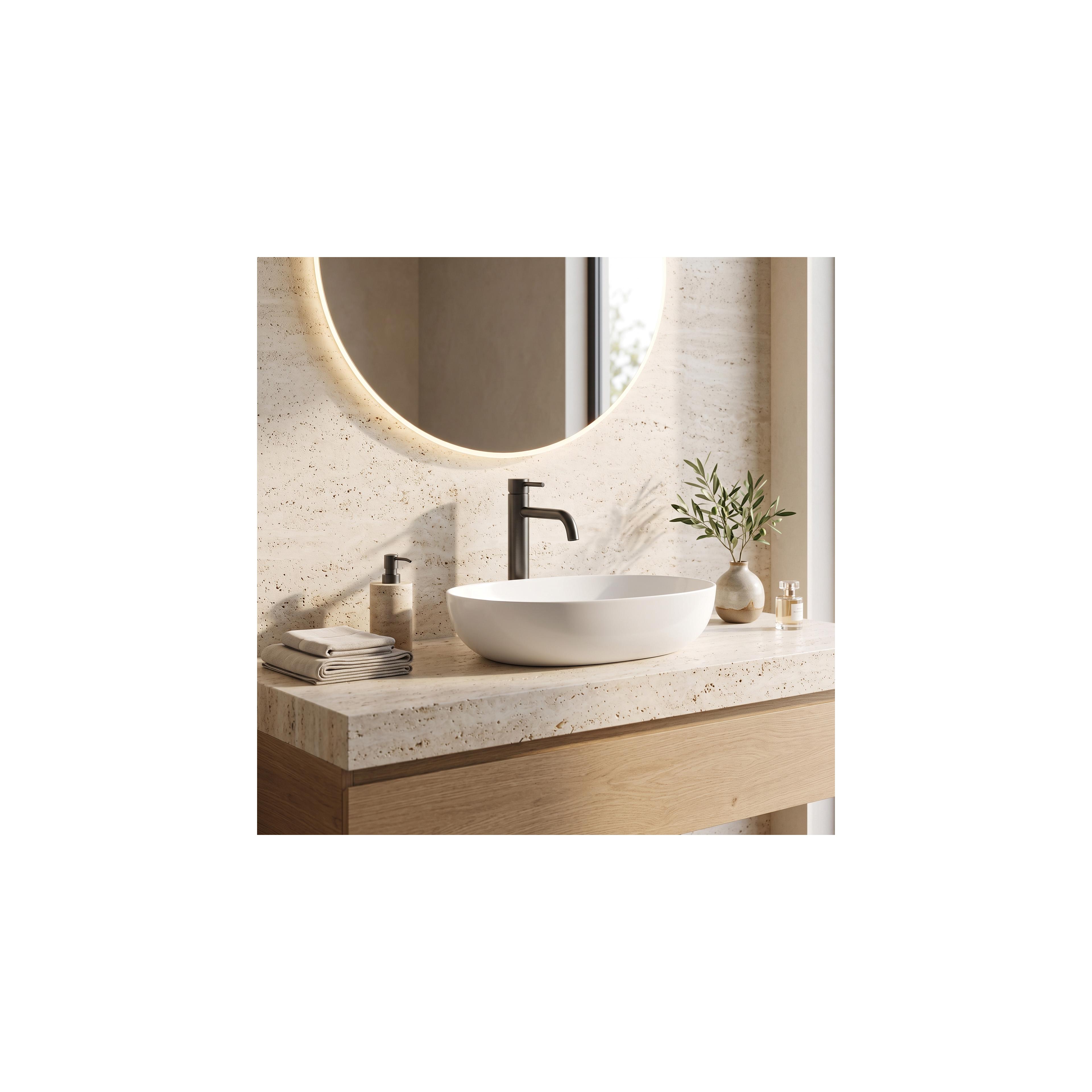 Bathroom faucet Rea Lungo Titan High