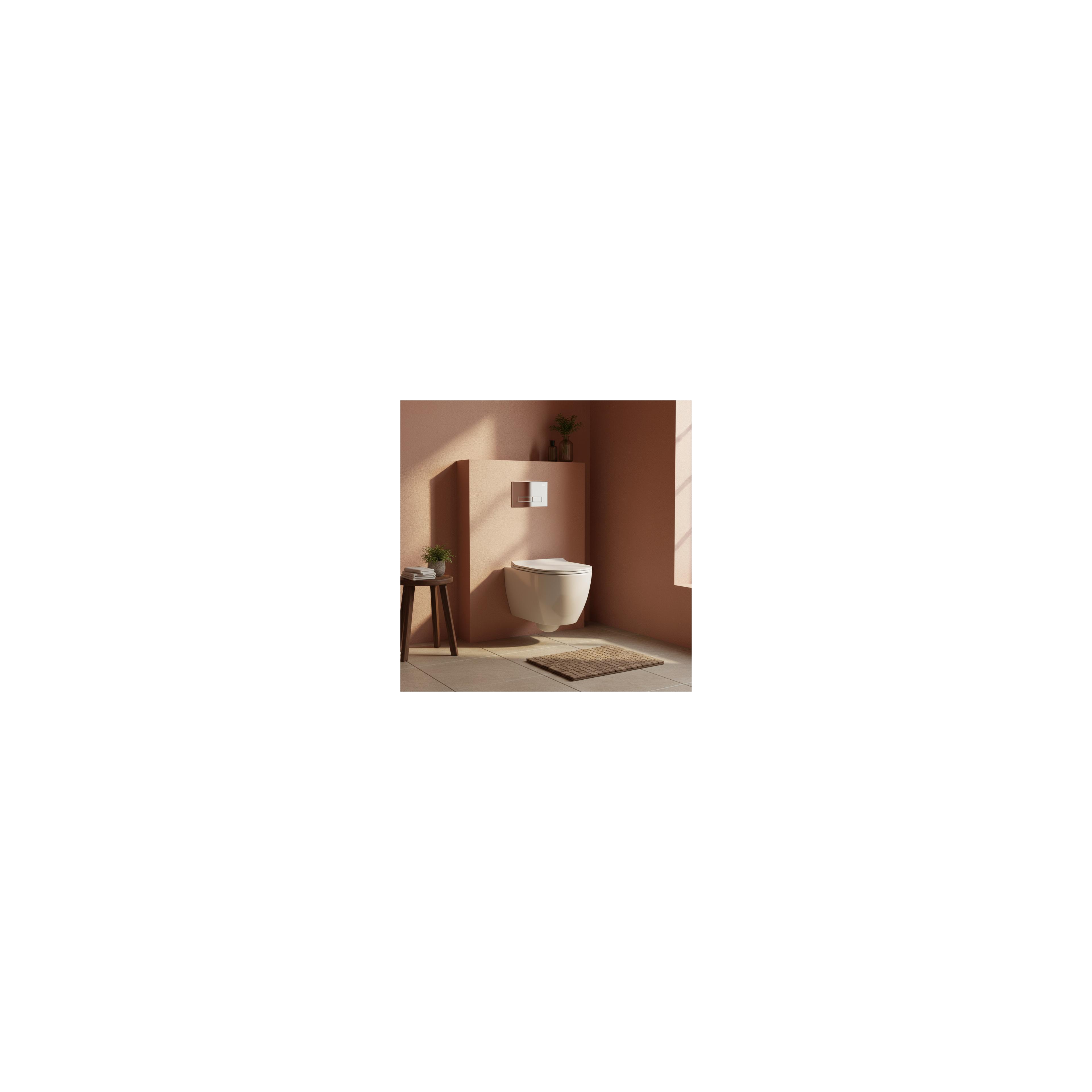 Plaque de commande WC type Rea HD K011A-Q Chrome