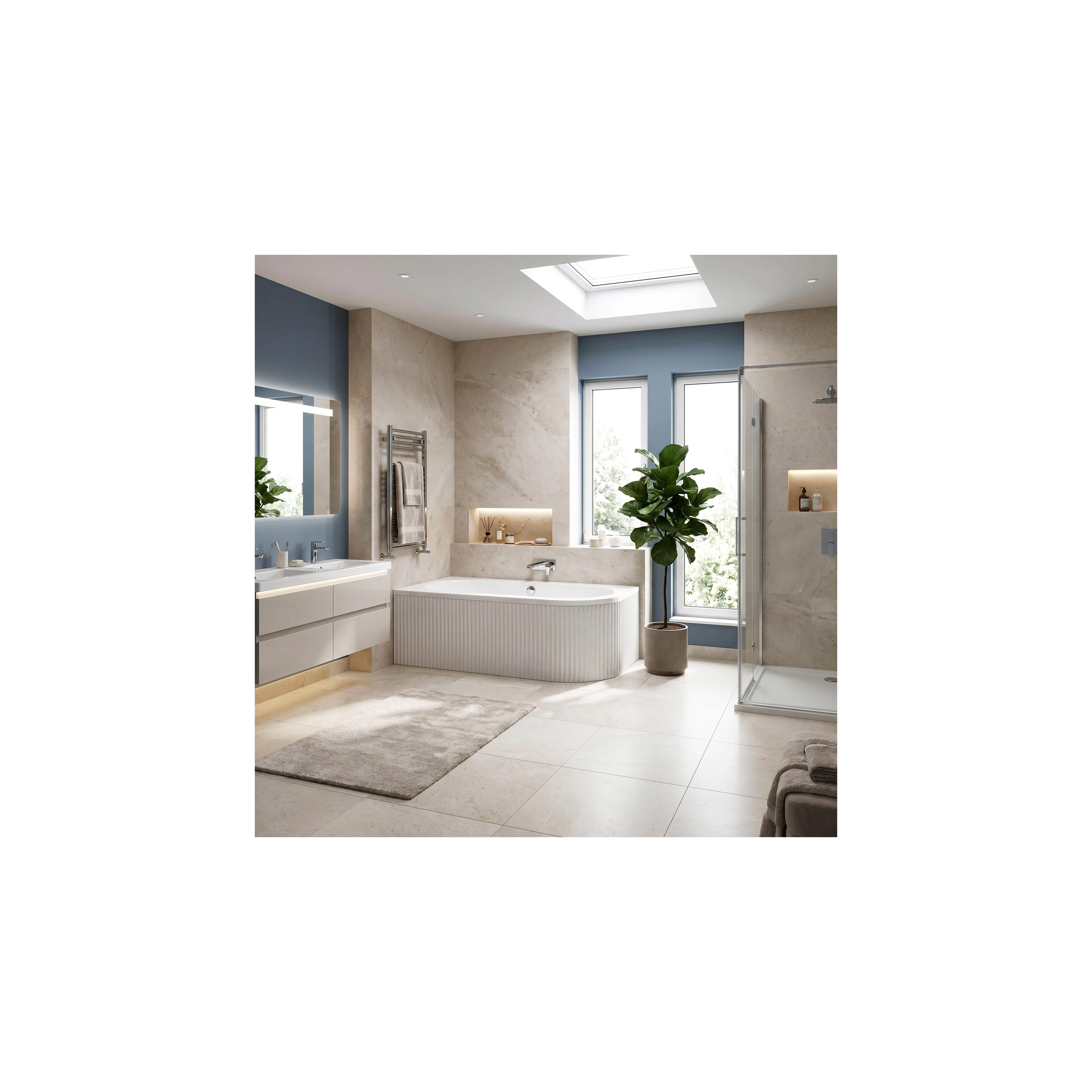 Bathtub Rea Orion Stripe Left 160cm