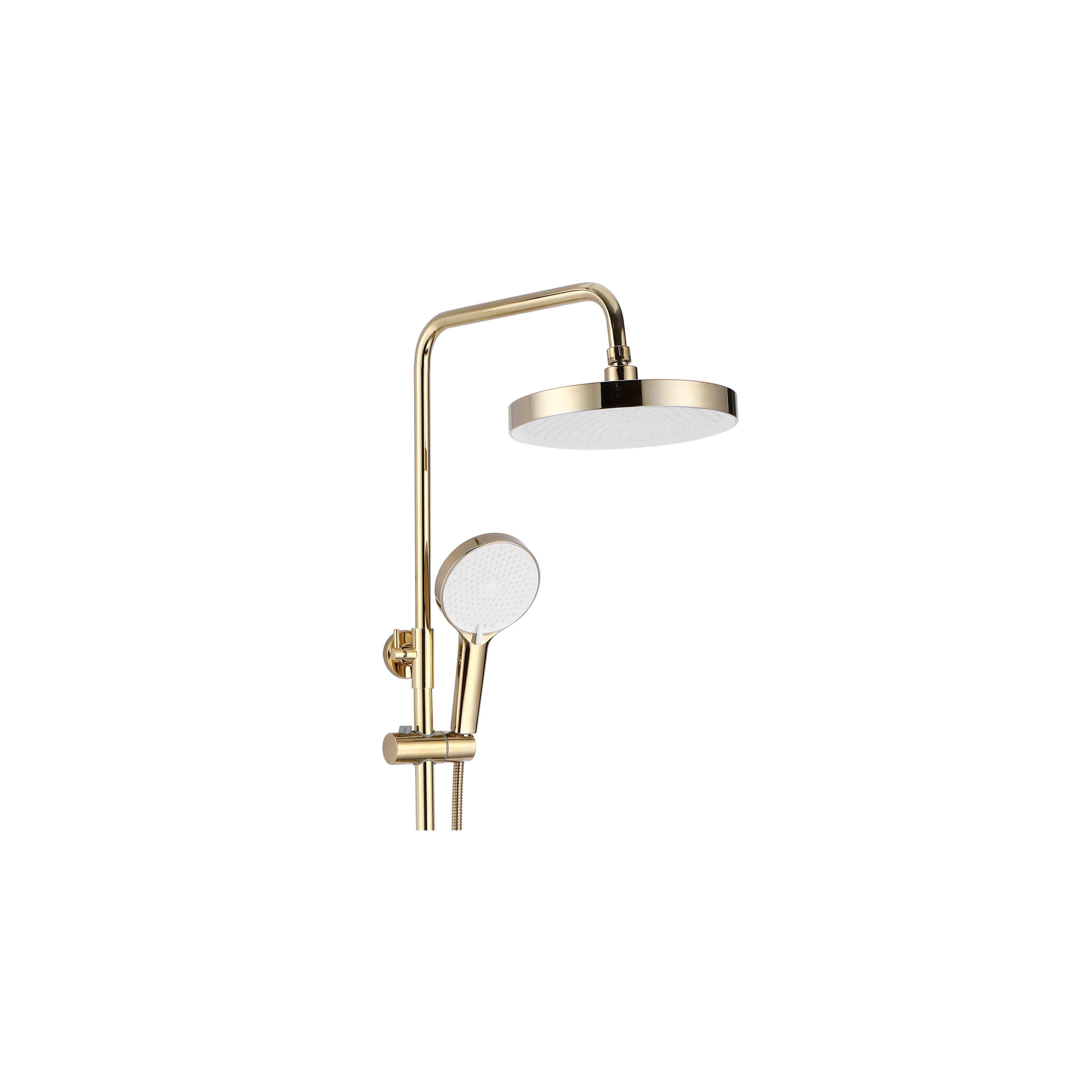 Shower set REA BLOOM GOLD