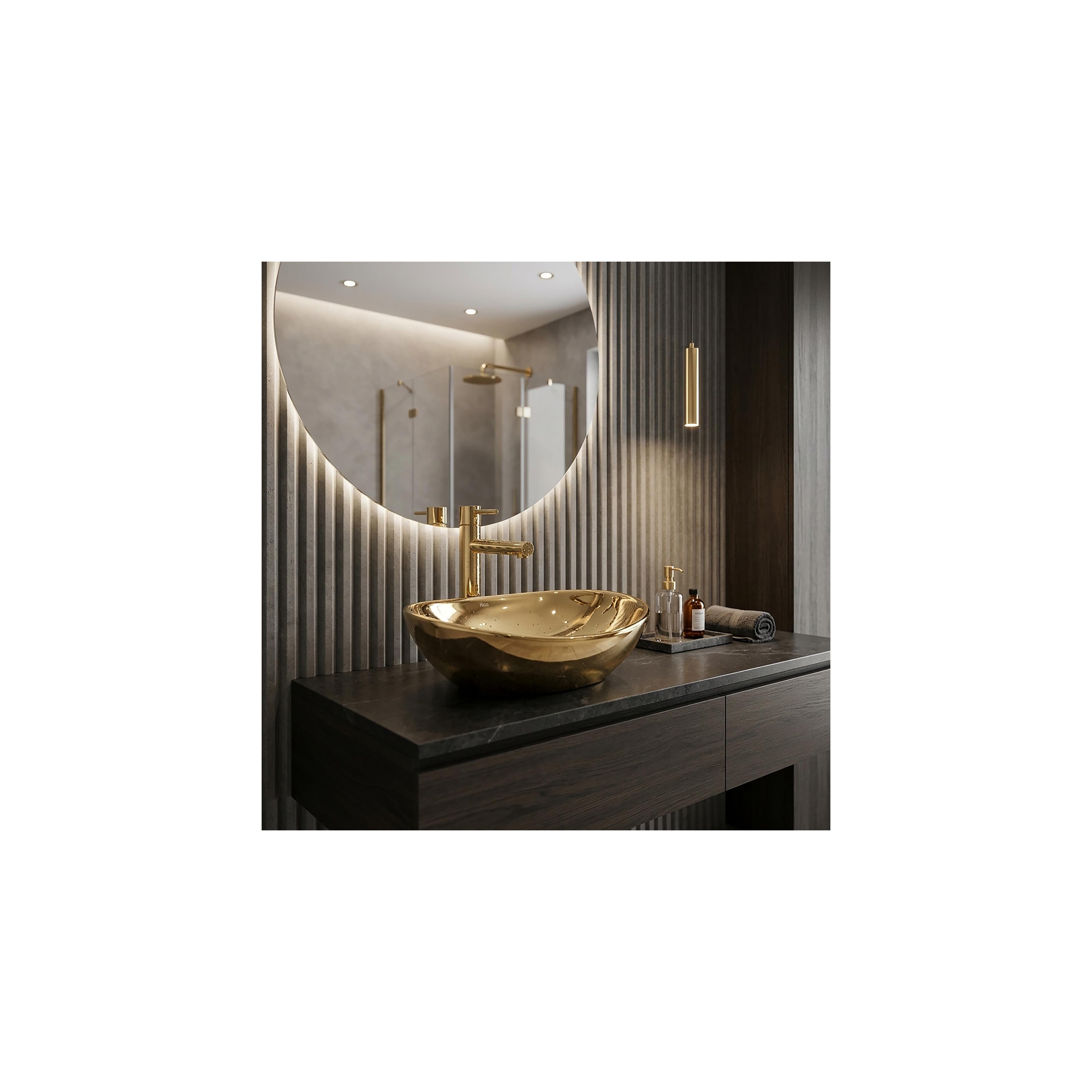 Lavoar pentru blat Rea Sofia Gold
