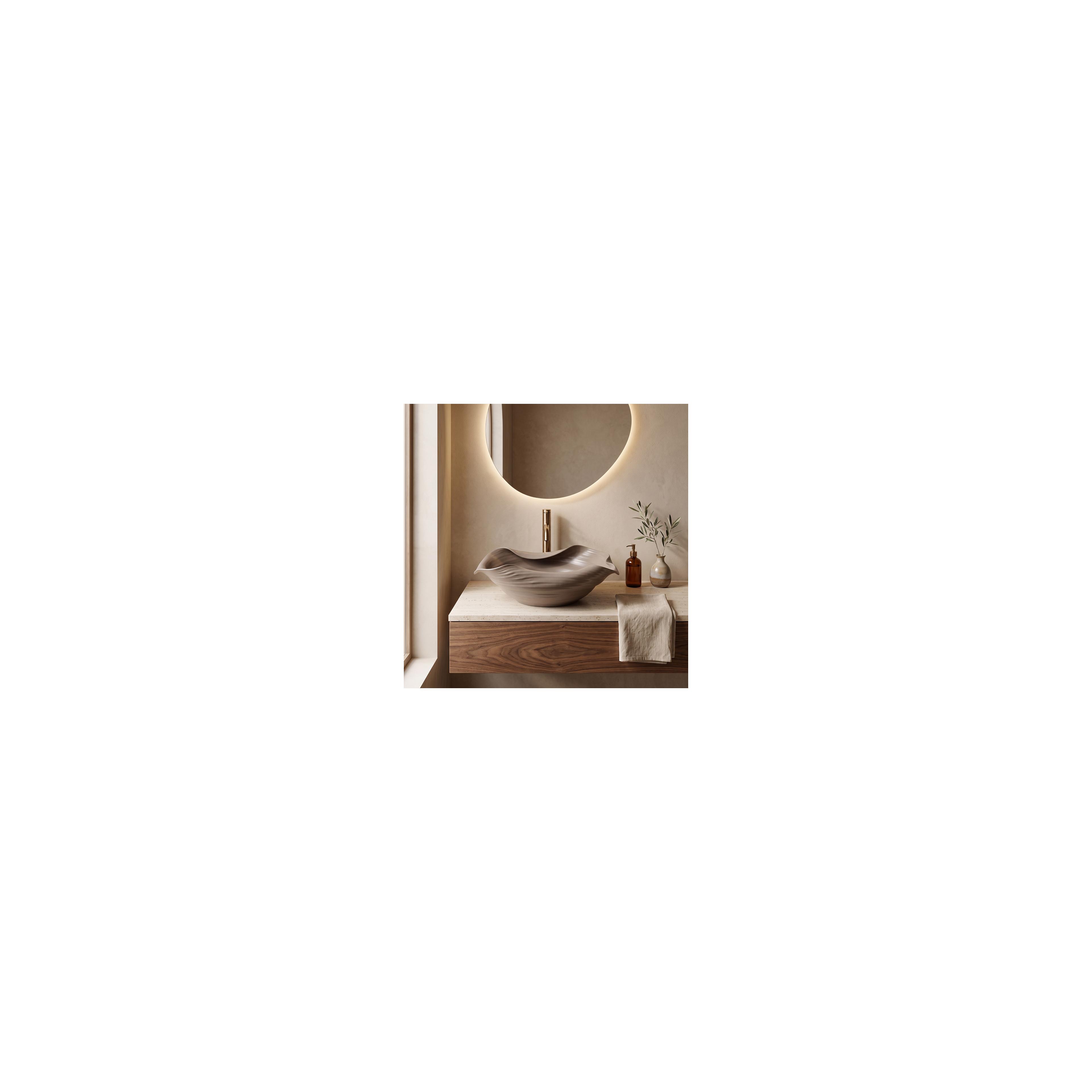 Ceramic Countertop Basin REA HM-66TB Handmade ART