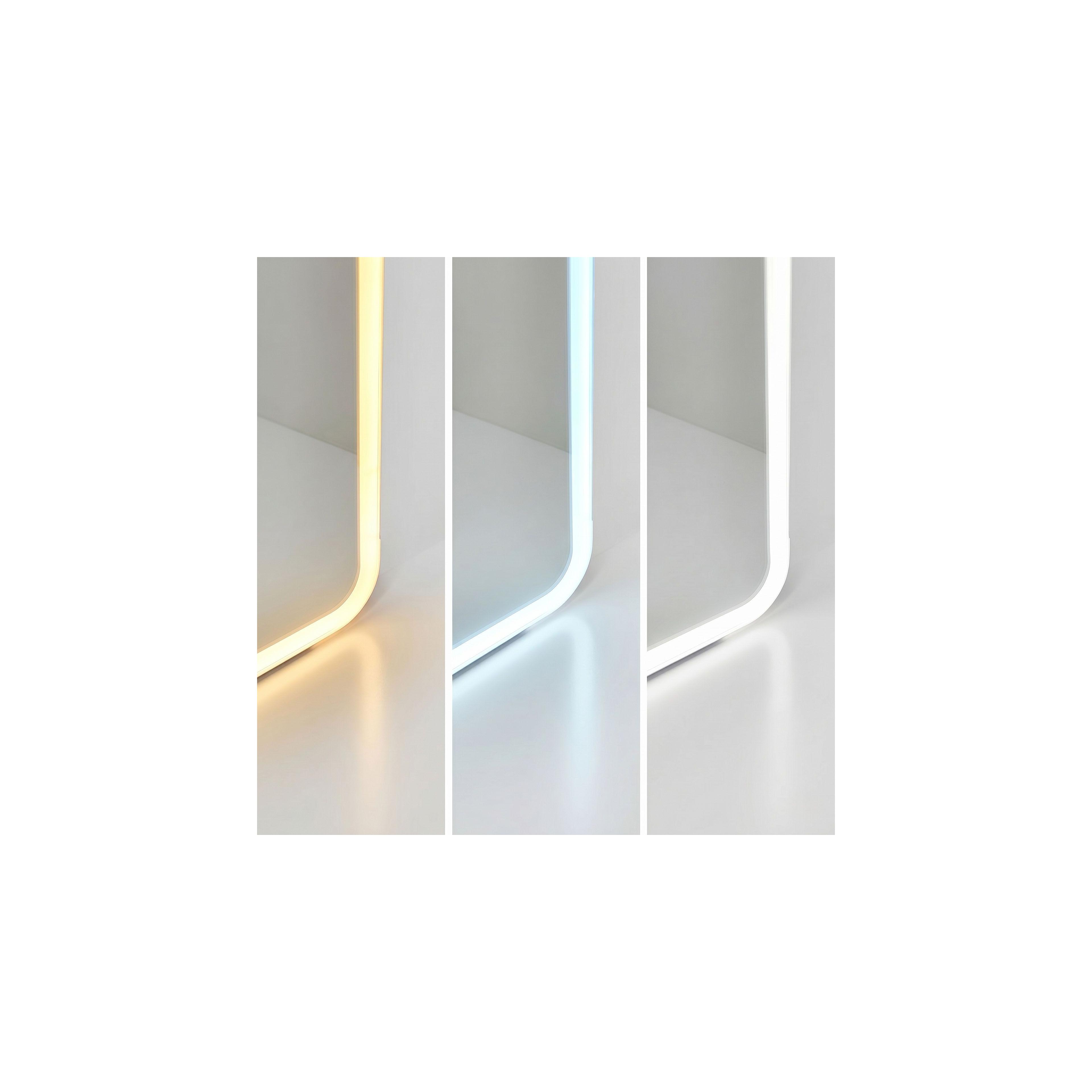 LED-SPEGEL Classico 50x160cm Black