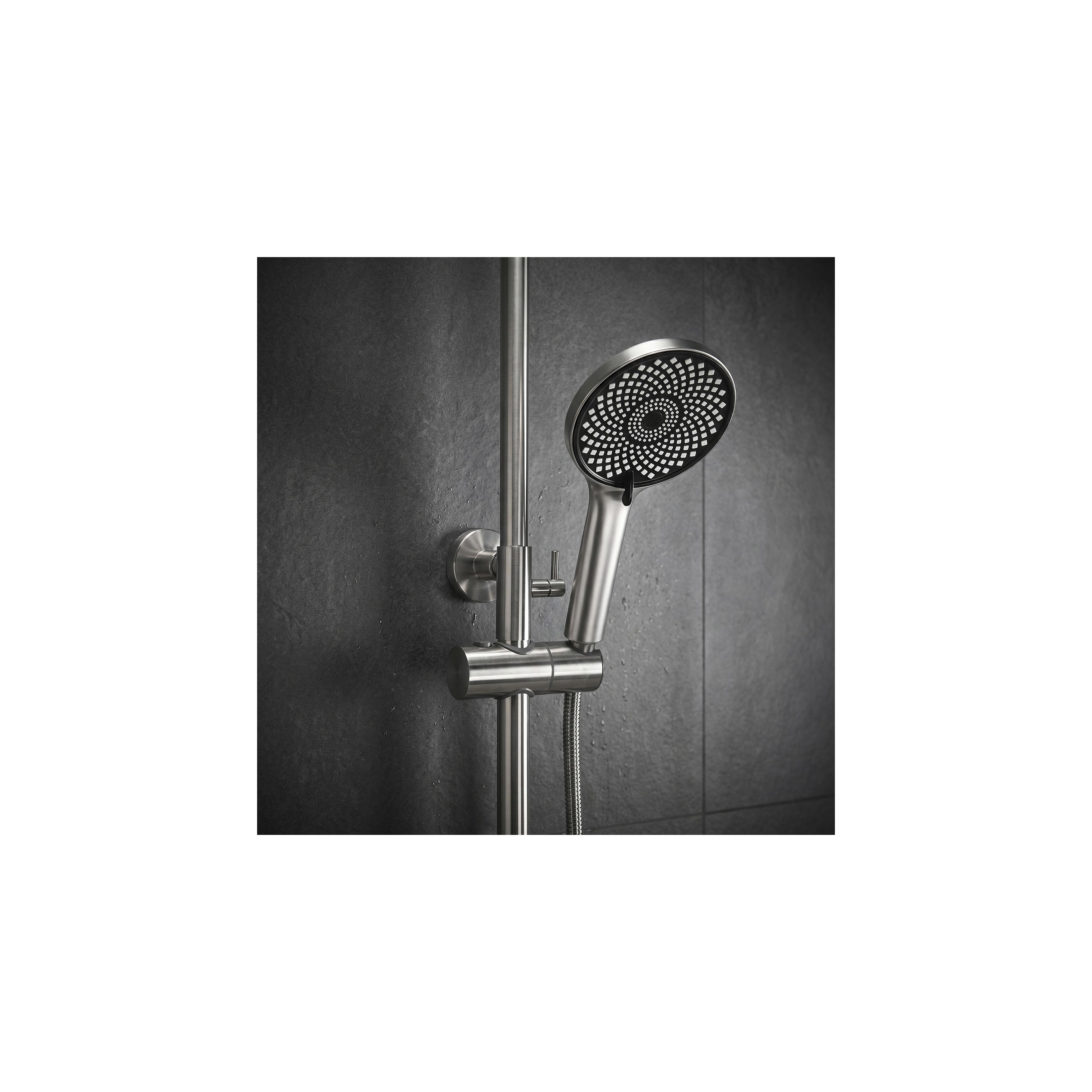 Shower set Rea Hunter Brush Nickel