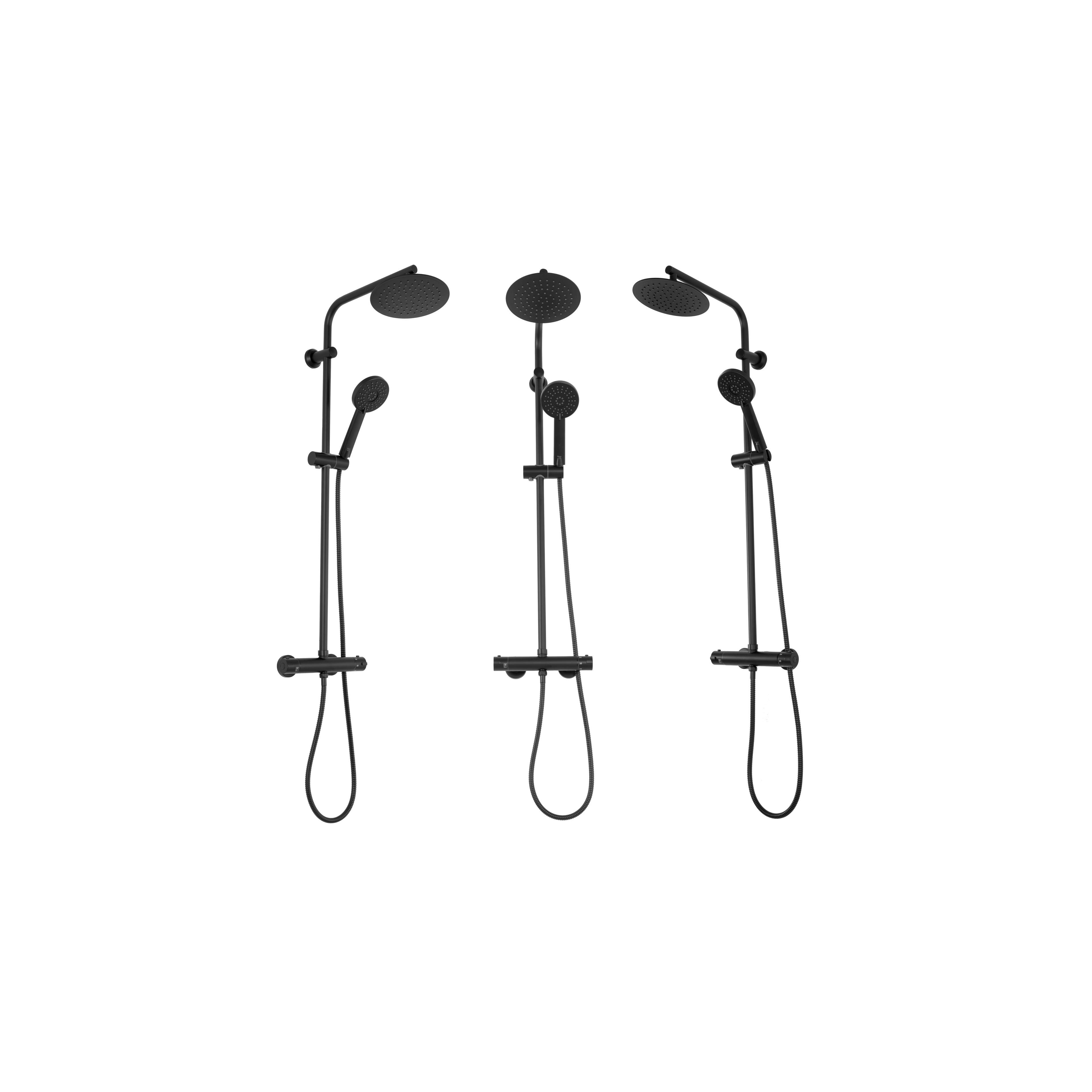 Coloana de dus REA BLISS Negru