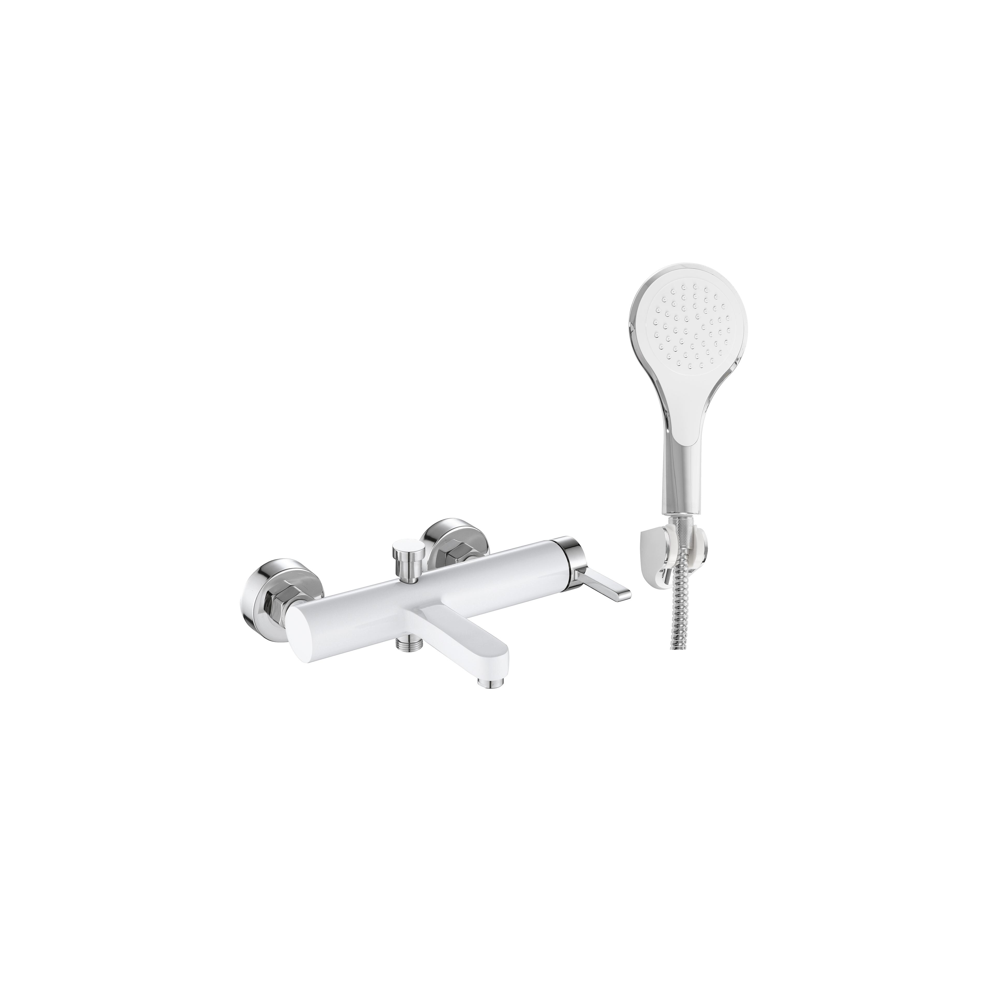 Robinet de baignoire REA Polo White Chrom