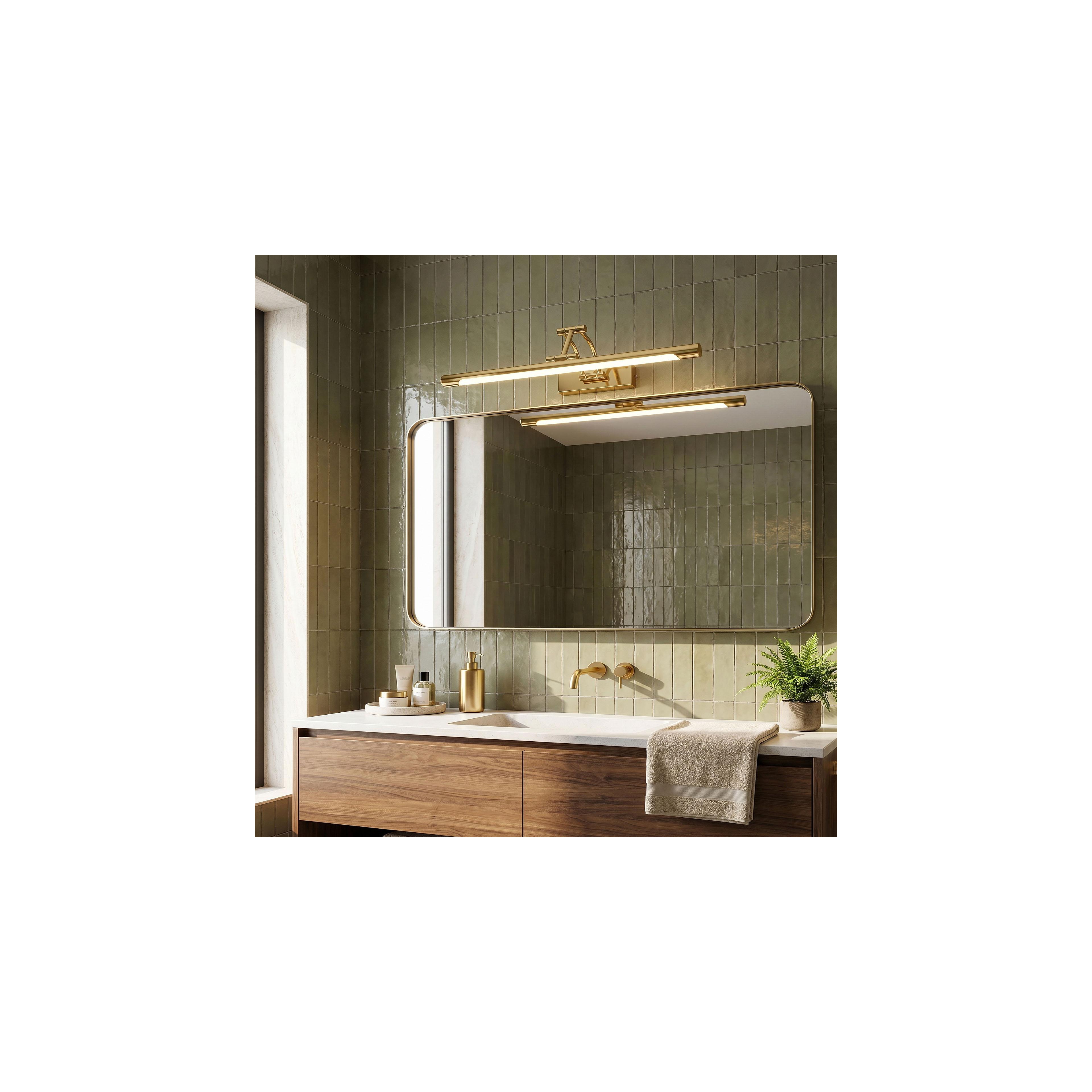 Bad LED-Wandleuchte SWE020-1W 60cm Gold
