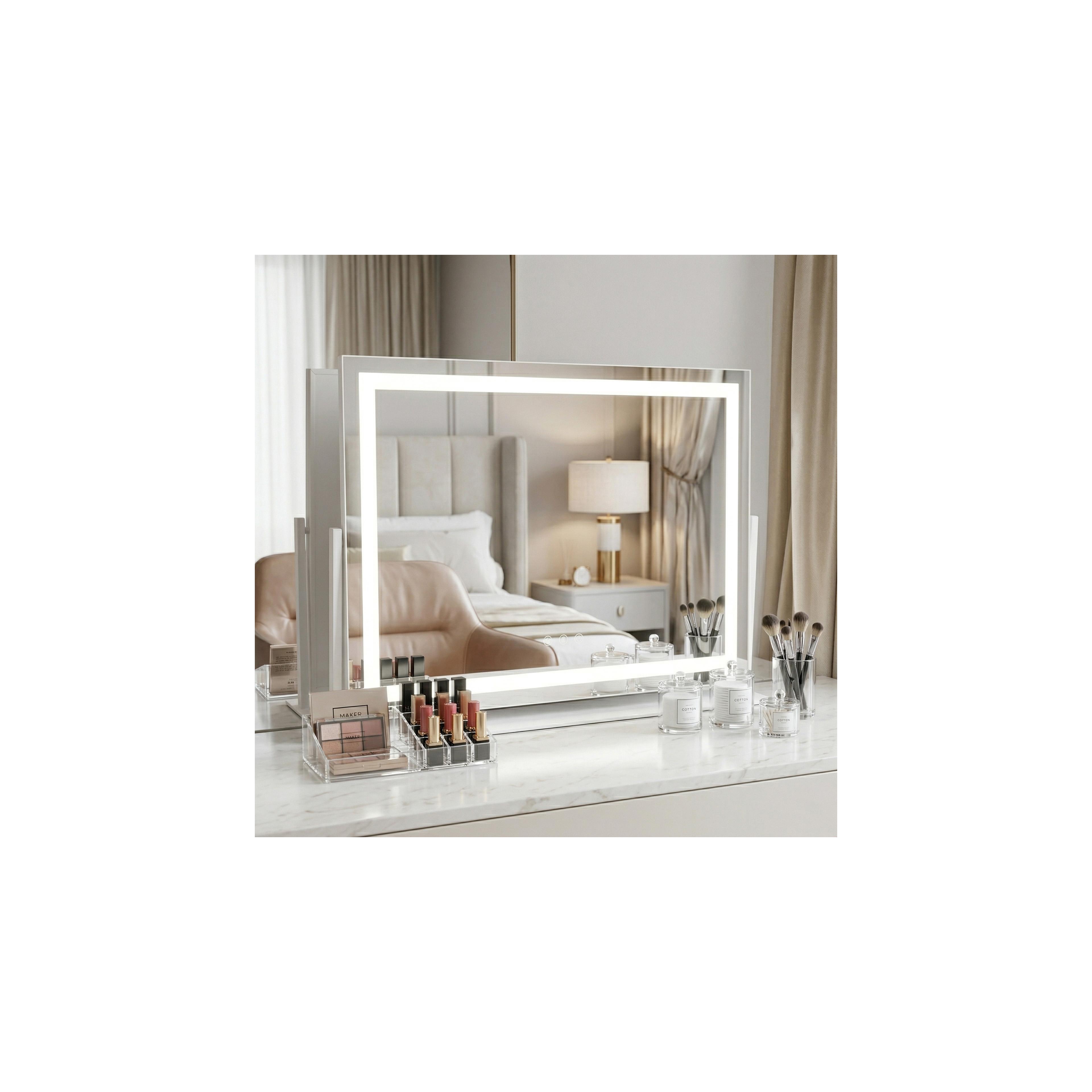 Espejo LED STUDIO White 58x45