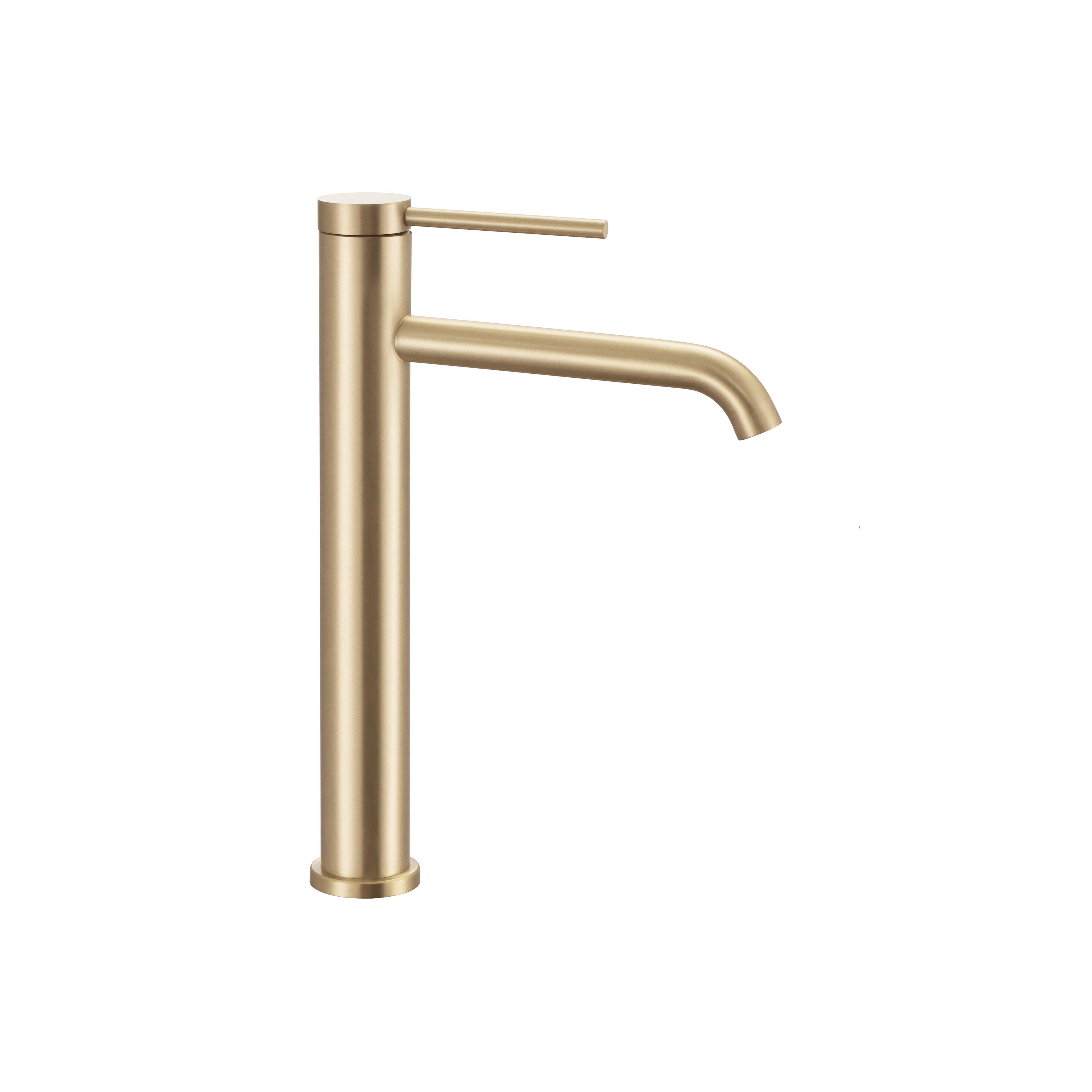 Wastafelkraan Rea Clif Gold Brush High