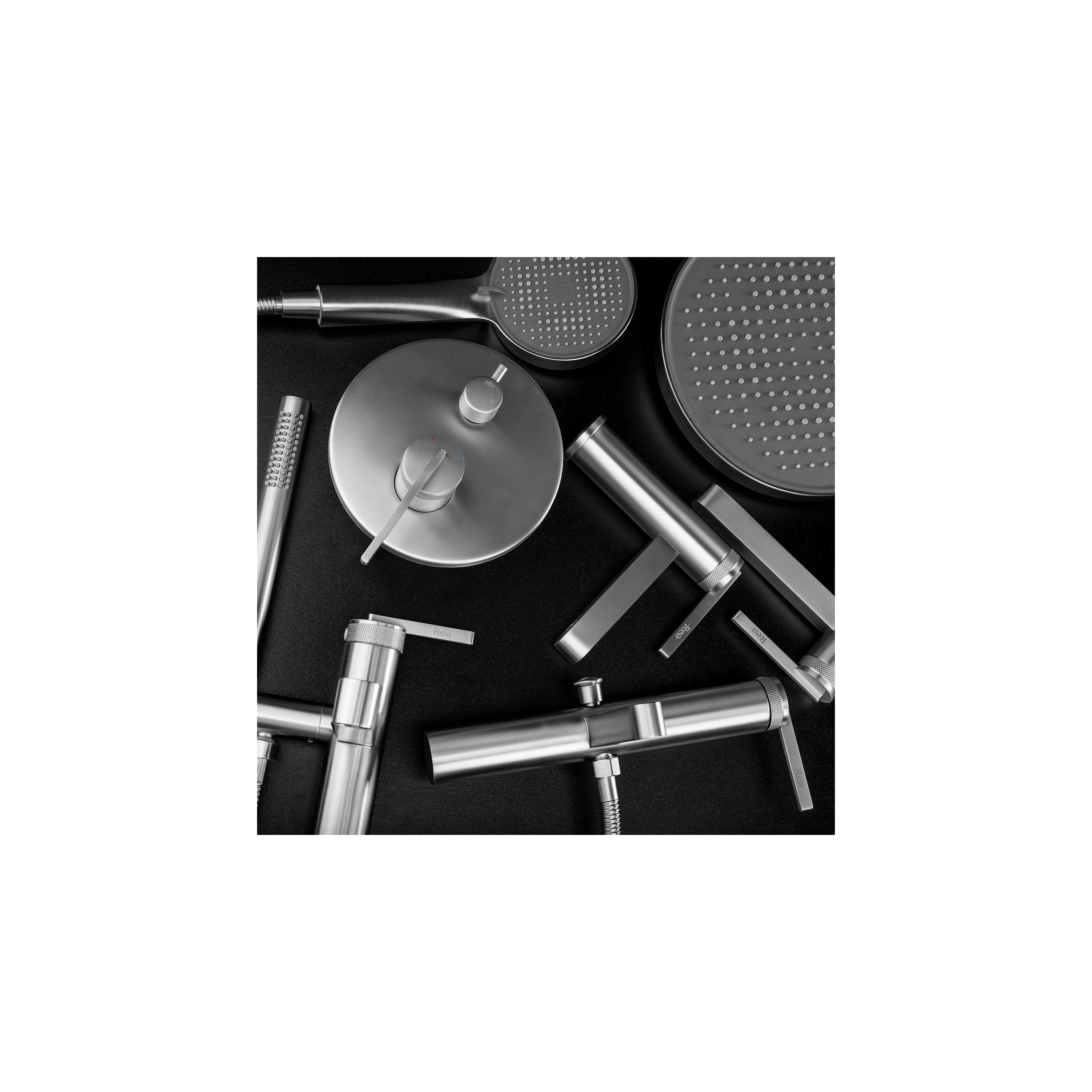 Miješalica za bide Rea Grace Brush Nickel