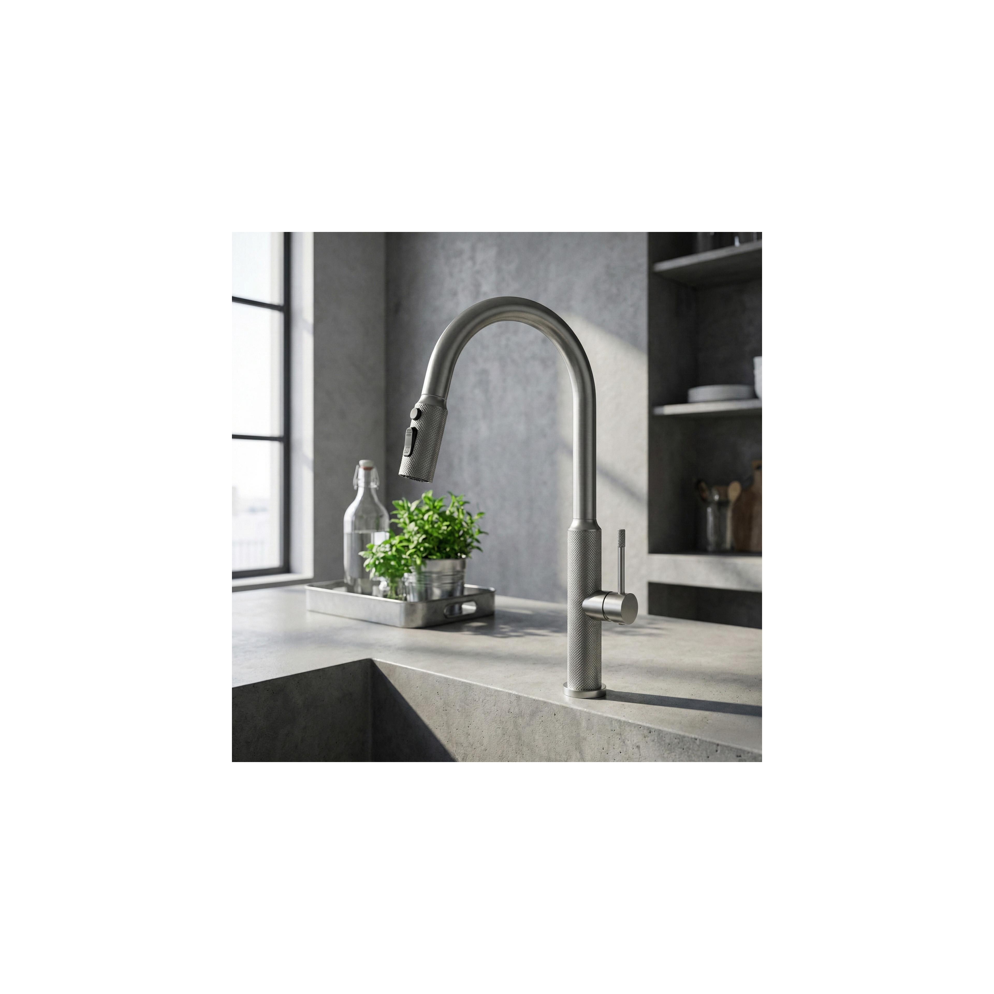 Robinet de cuisine Rea Master Brush Nickel