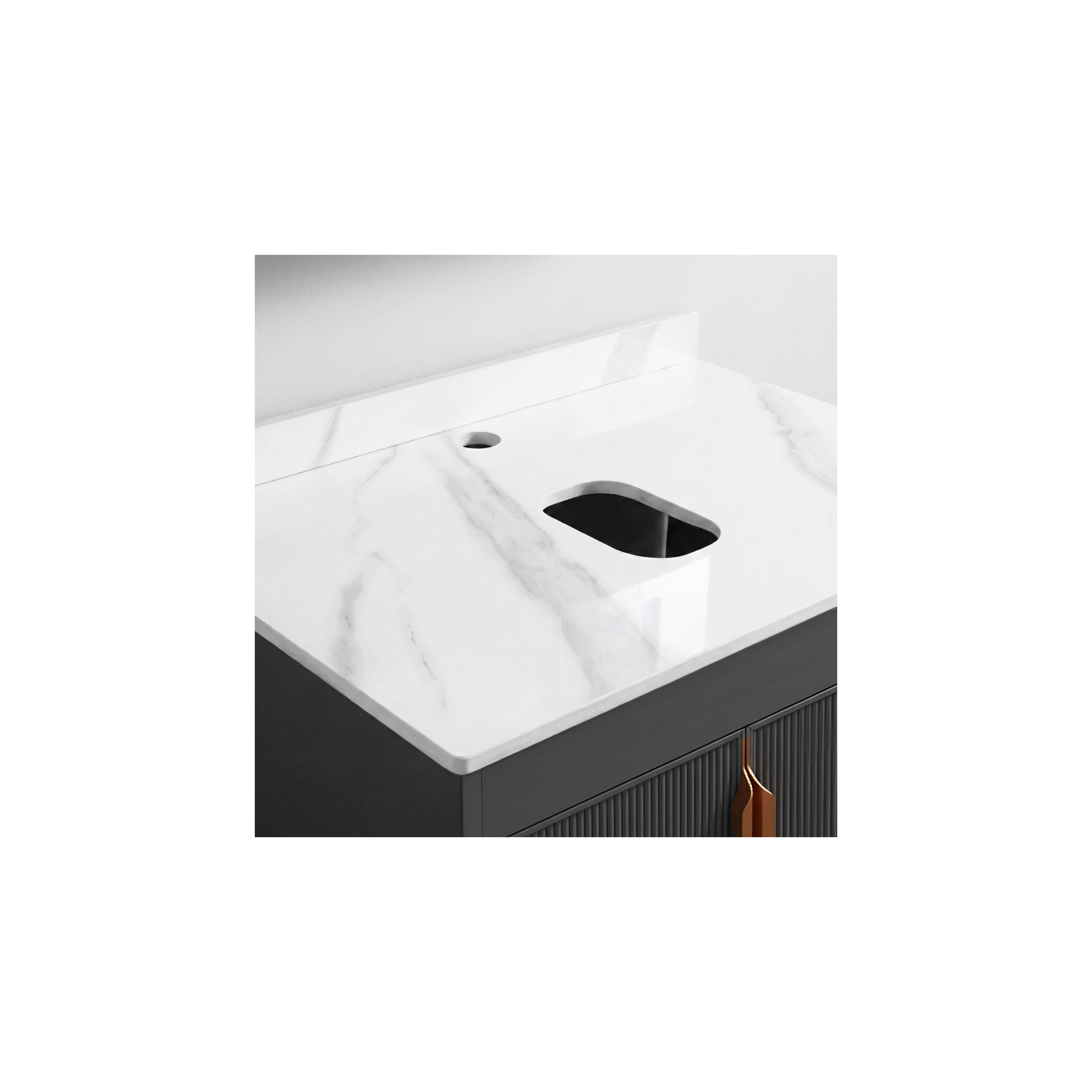 Zestaw mebli łazienkowych z blatem Modo 60cm Grey