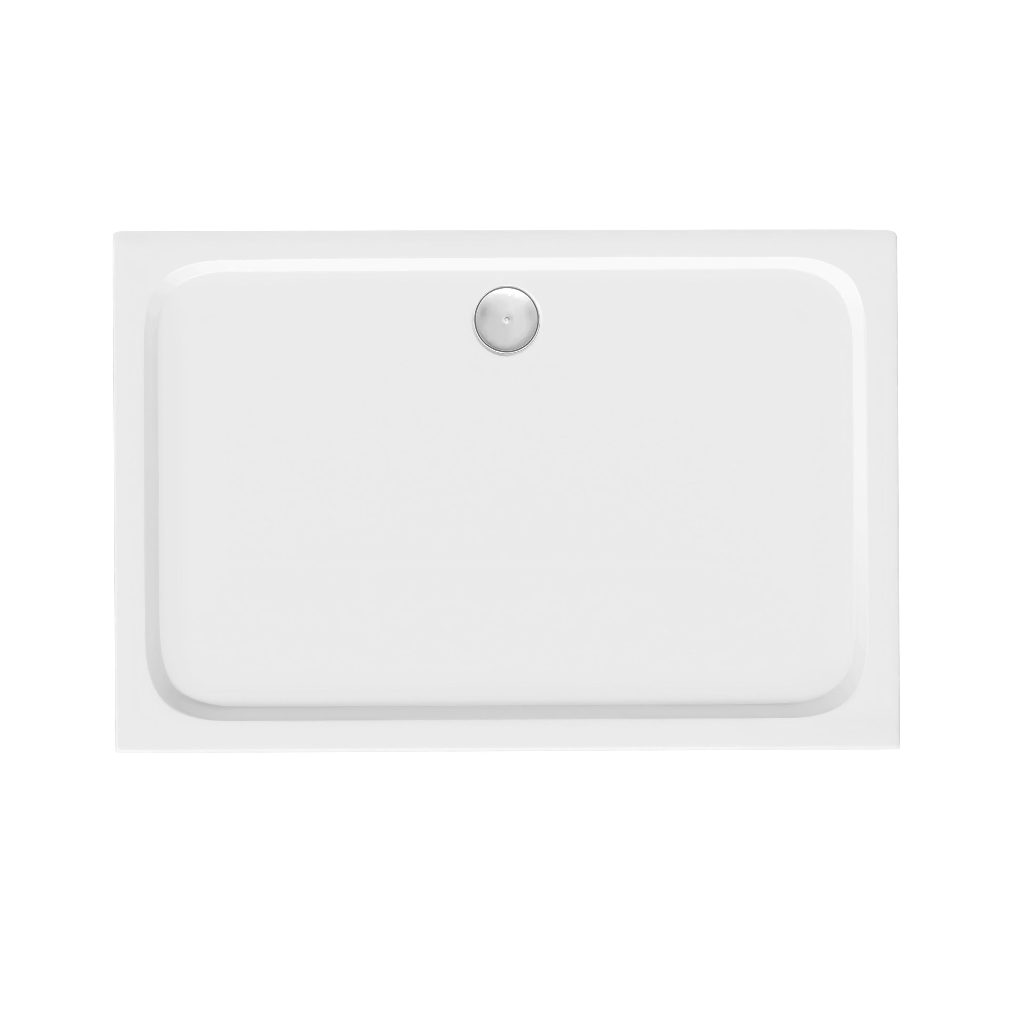 shower tray Rea Belmond White 80x100 Chrome