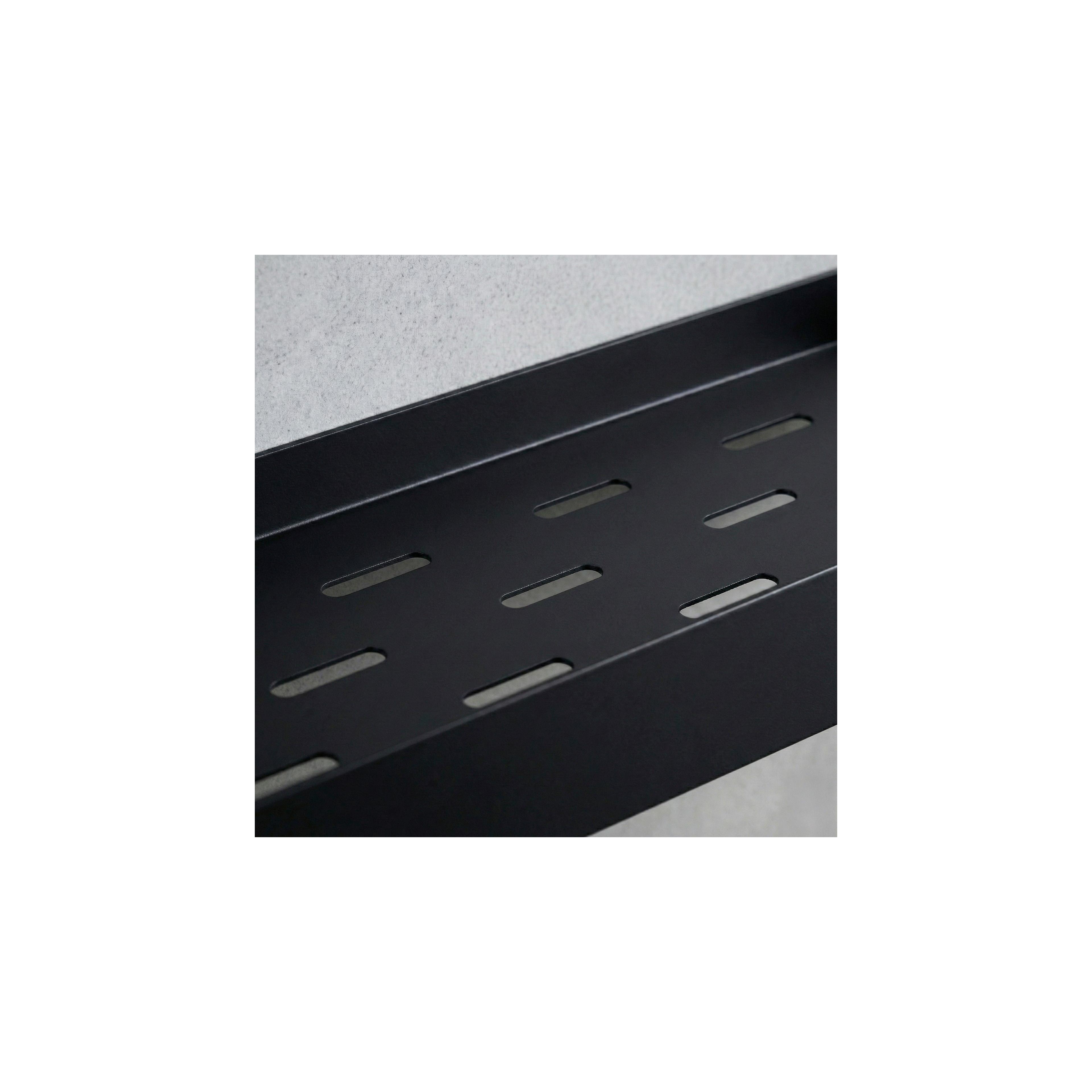 Półka łazienkowa prysznicowa SF03 45cm czarny mat