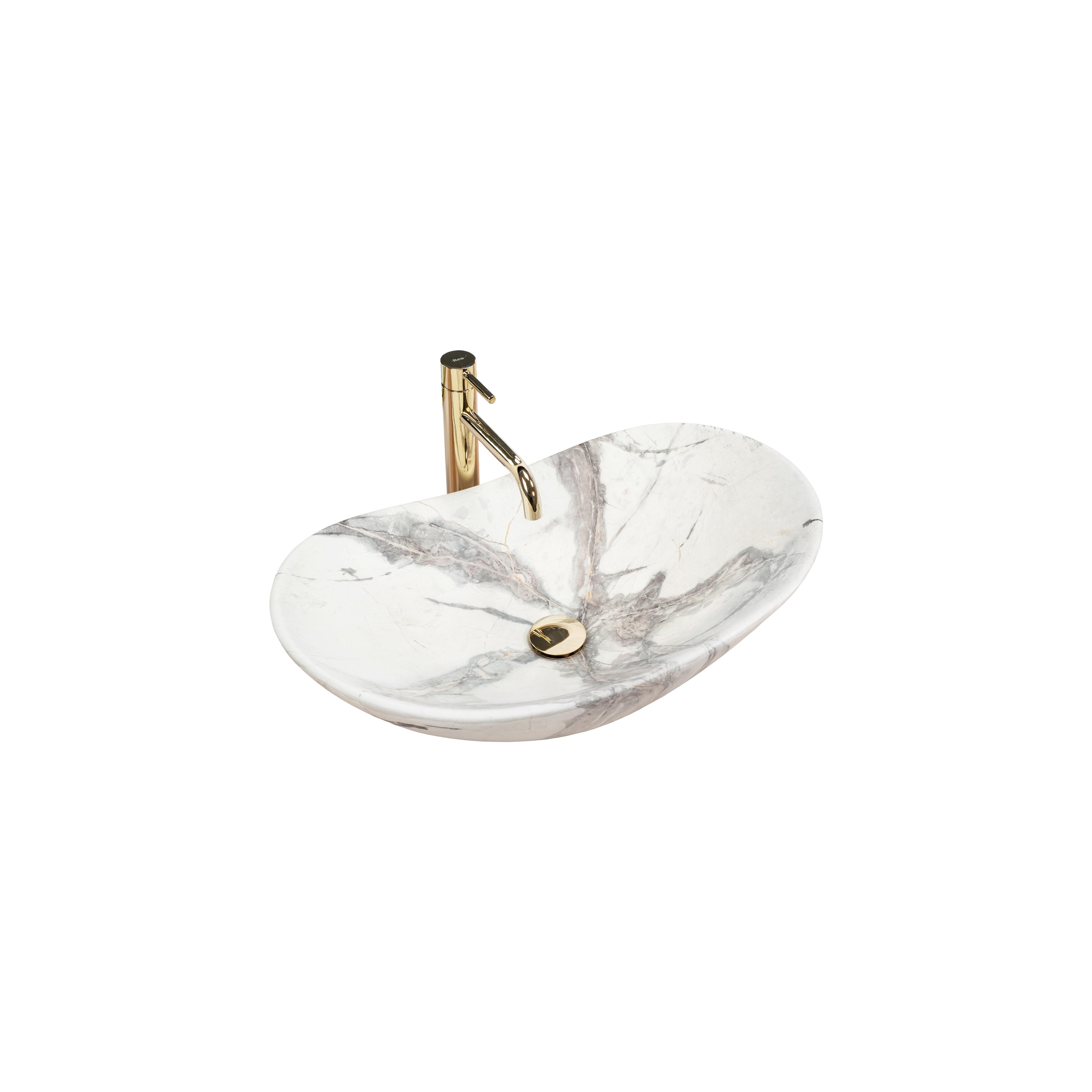 Countertop washbasin Rea Royal Sand