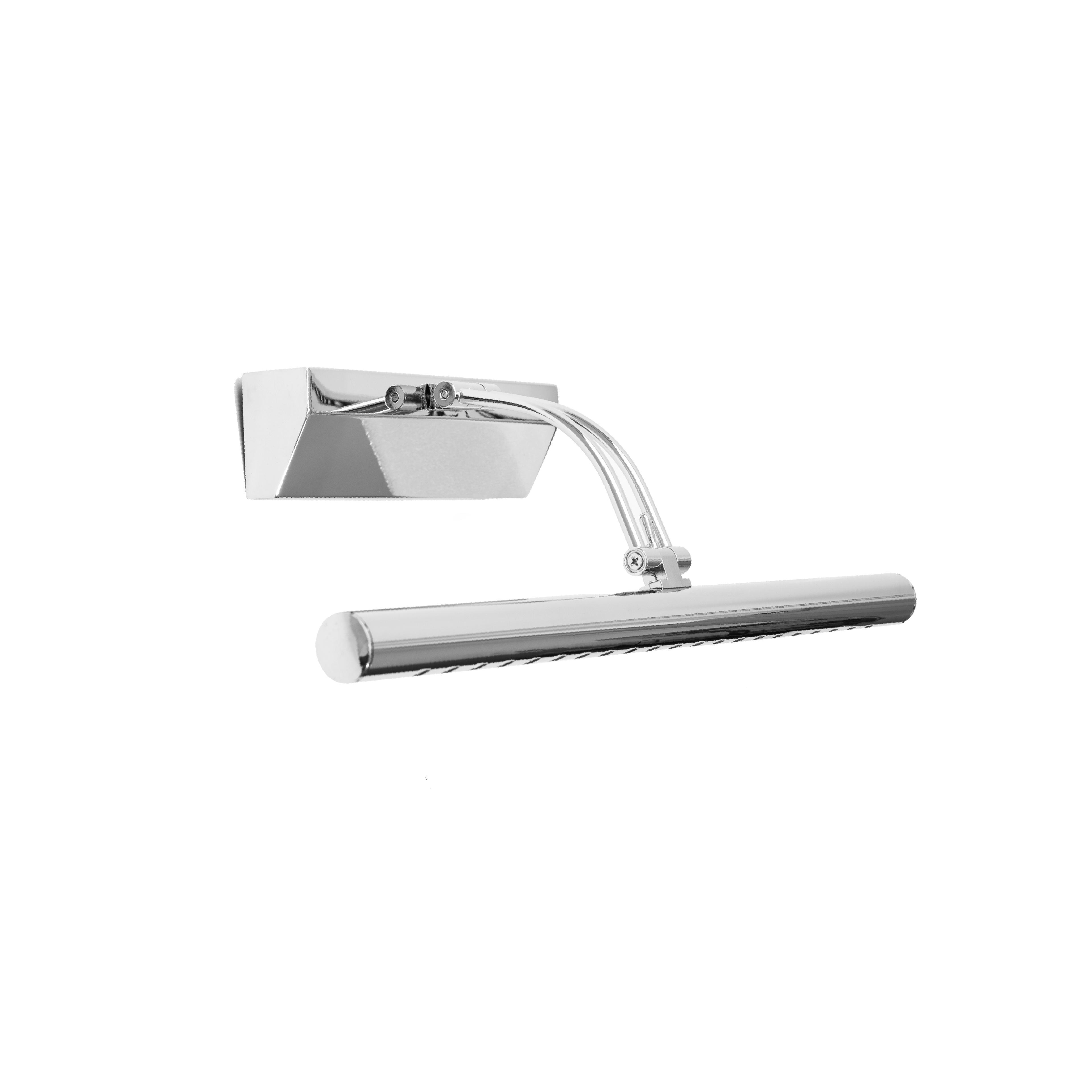 LED VANNAS ISTABAS SIENAS LAMPA VIRS SPOGUĻA 5W 40CM APP364-1W HROMS