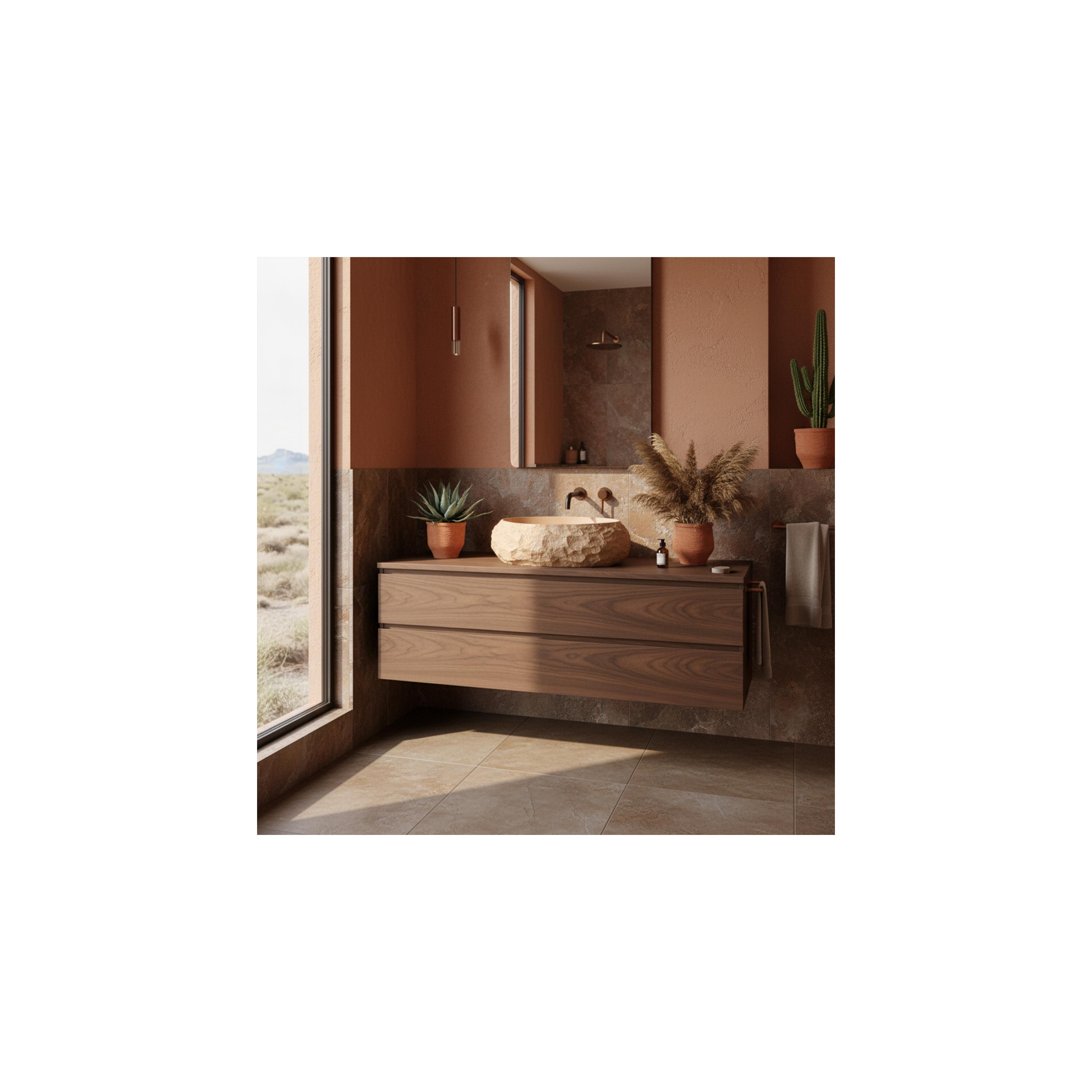 Vasque à poser Rea Mika Light Terracotta