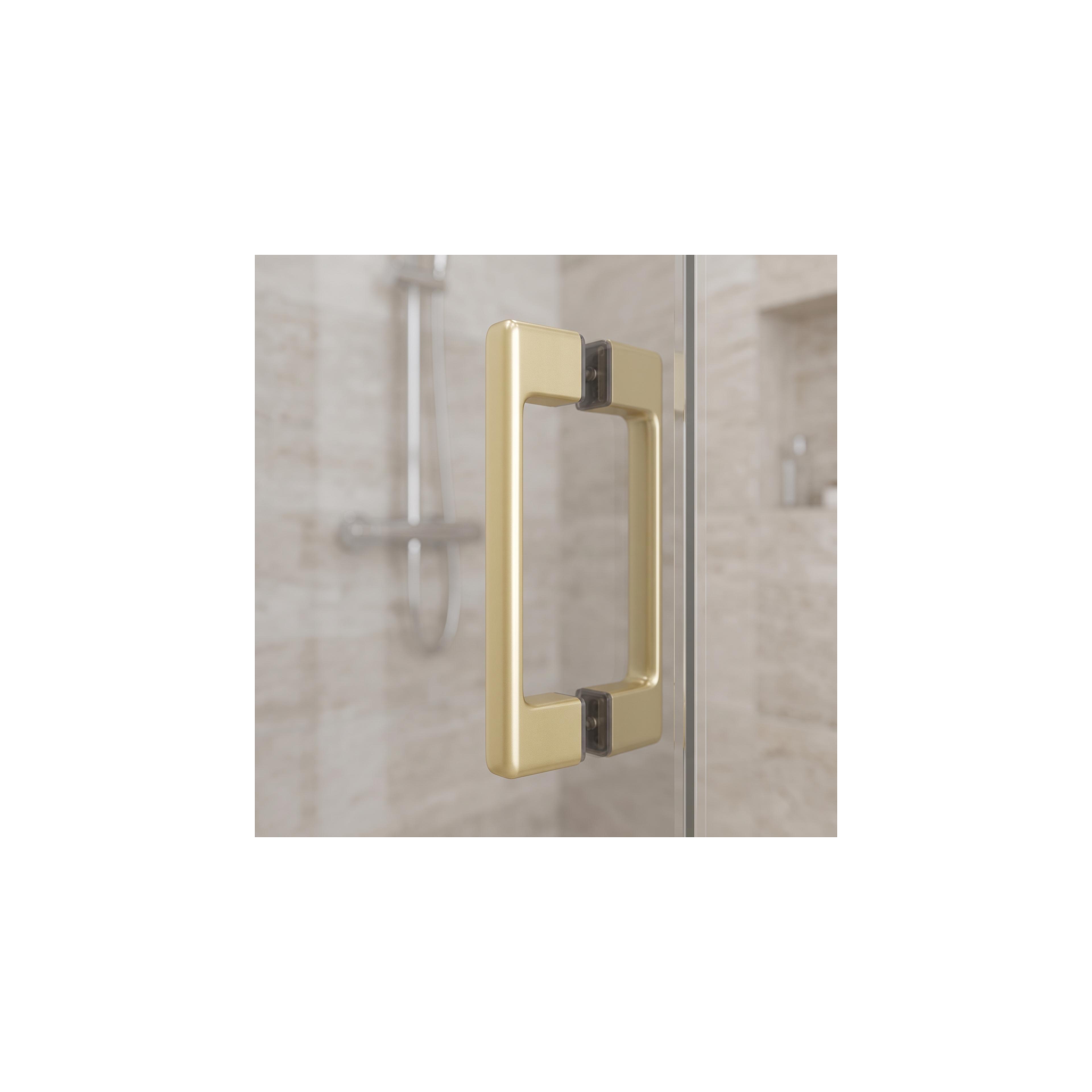 Tirador para puerta de ducha Rea 02 Brushed Gold