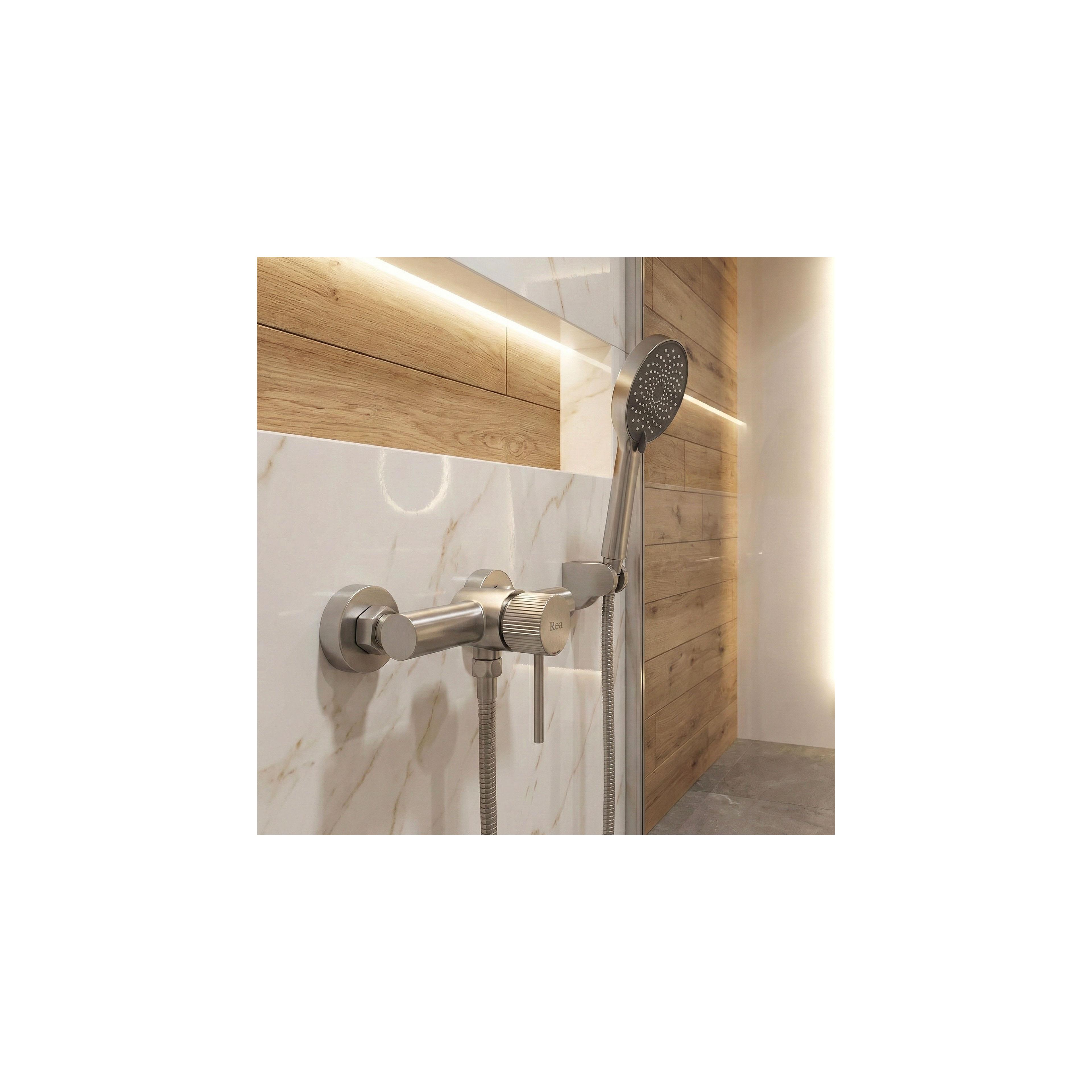 Zuhanycsaptelep Lungo Stripe BRUSH NICKEL