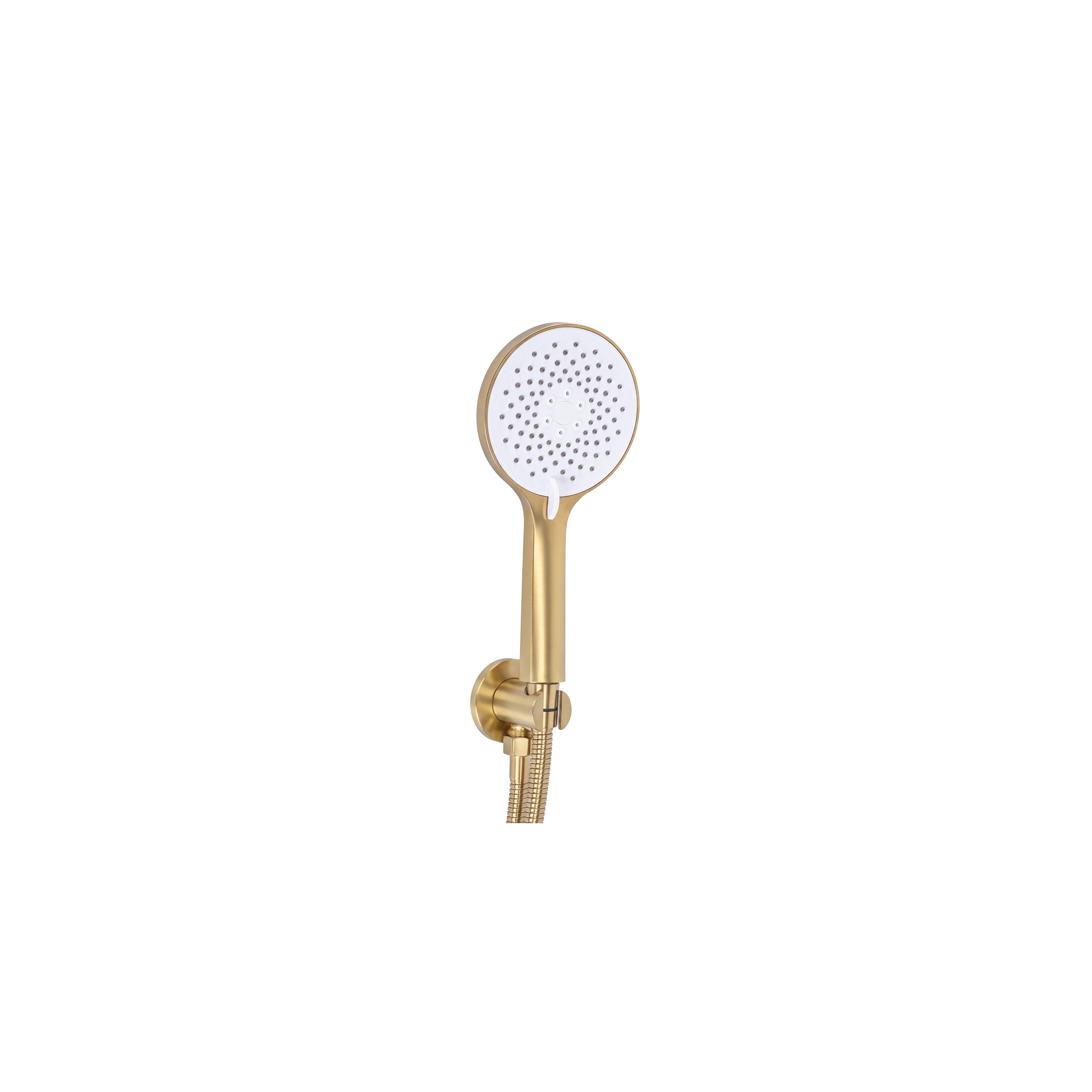 Komplet tuša u ravnini Rea Drop Brush Gold + BOX