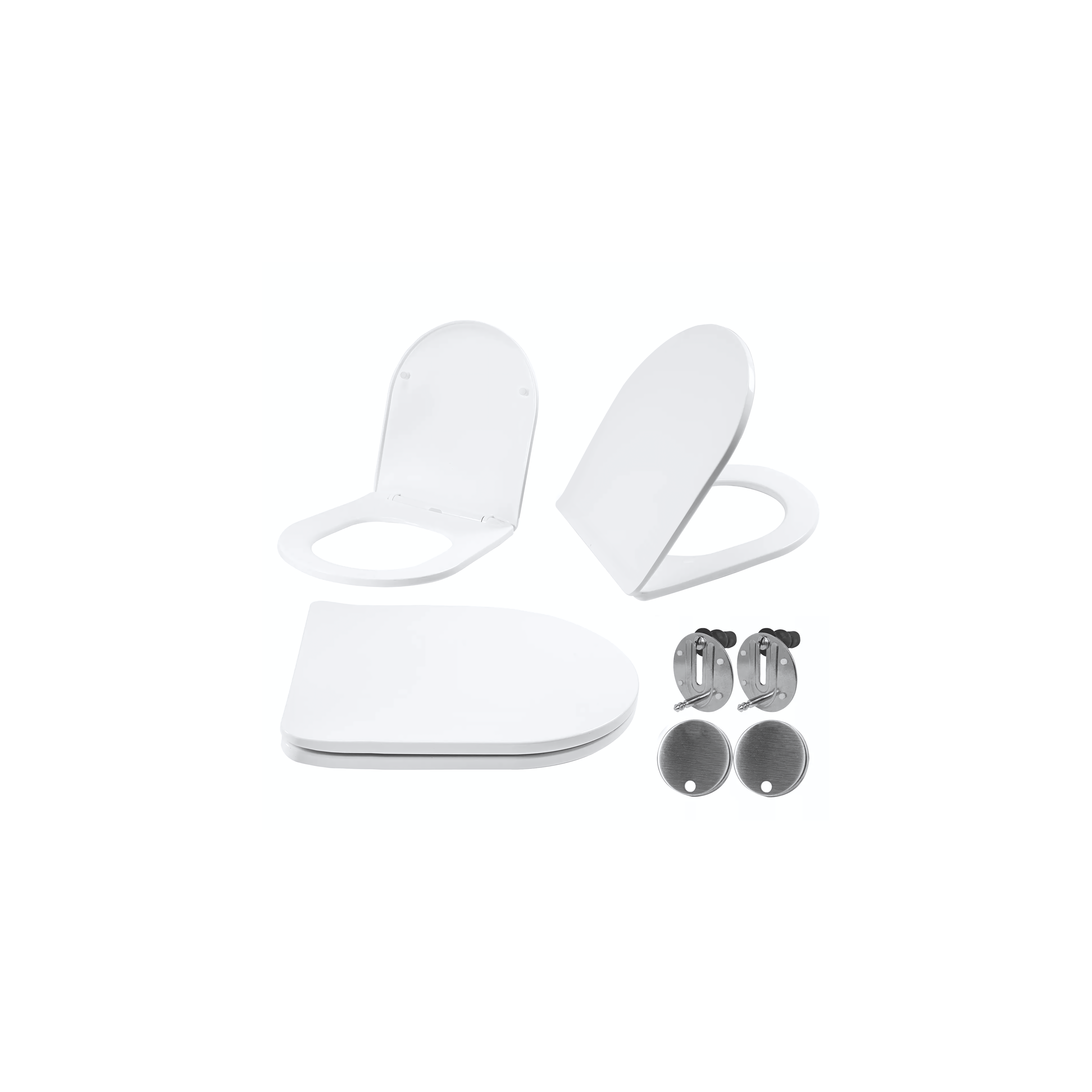 Abattant WC UF FLAT WHITE CARLO