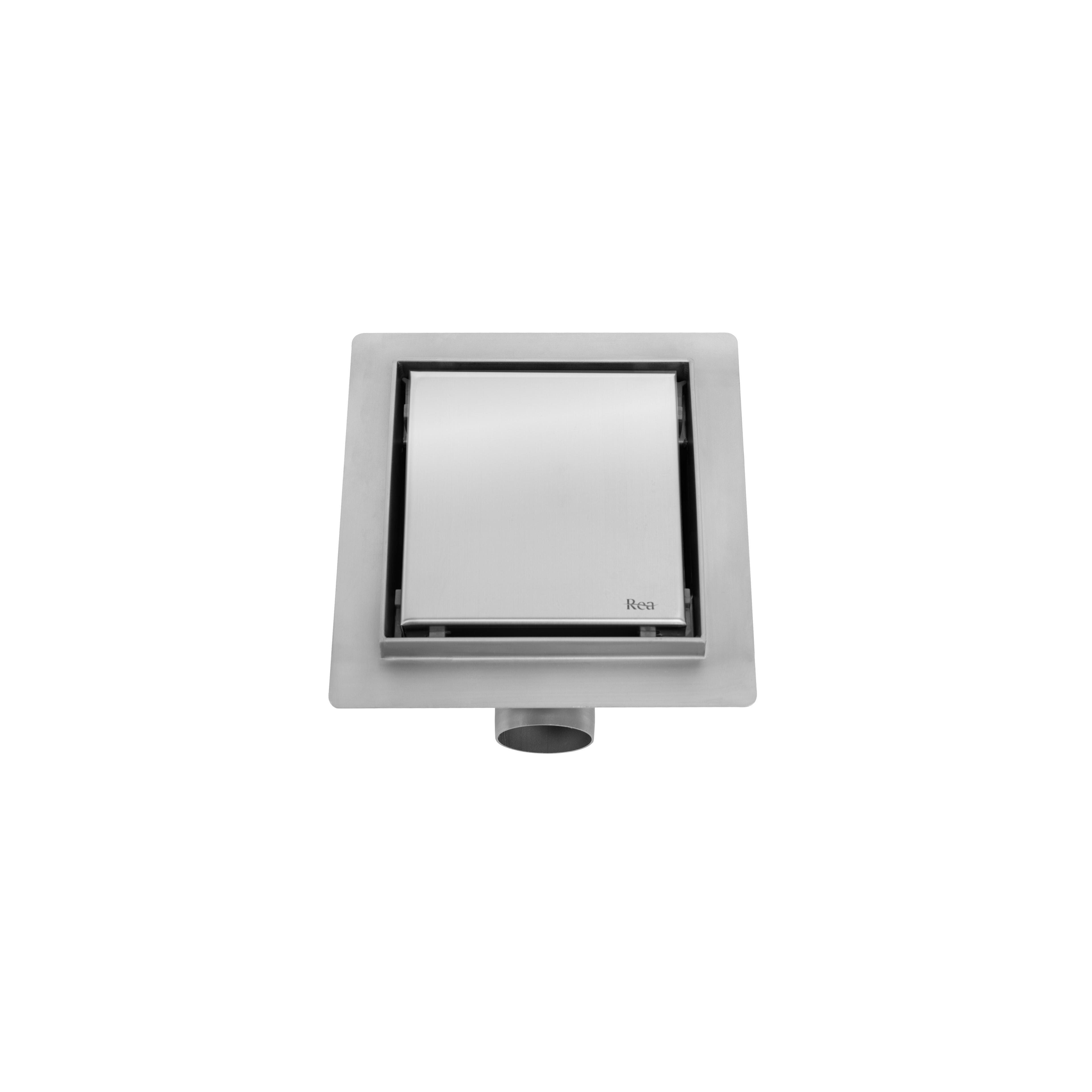 Drain linéaire REA NEO Nickel Brush 12x12