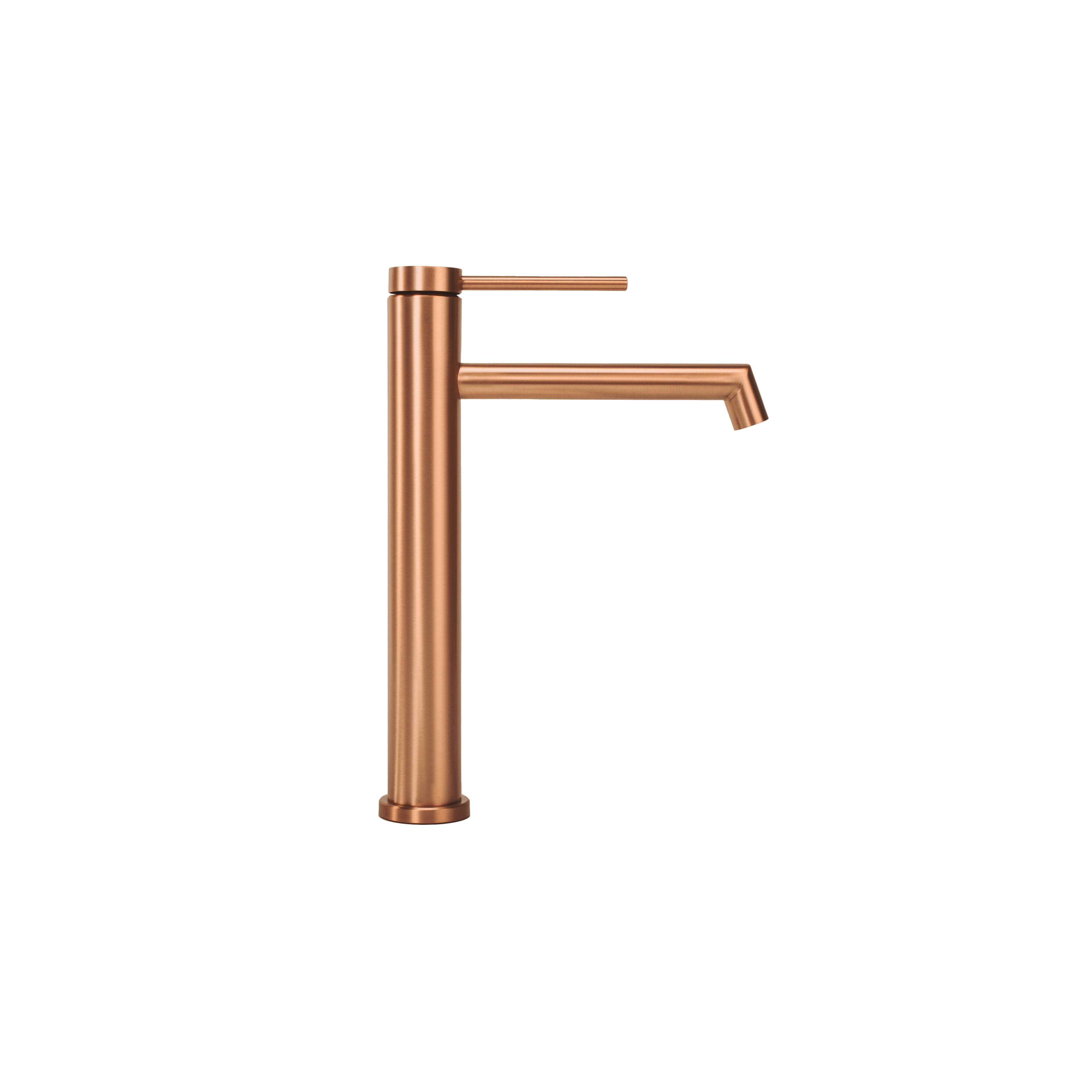 Βρύση νιπτήρα REA FOSS Brush Copper HIGH