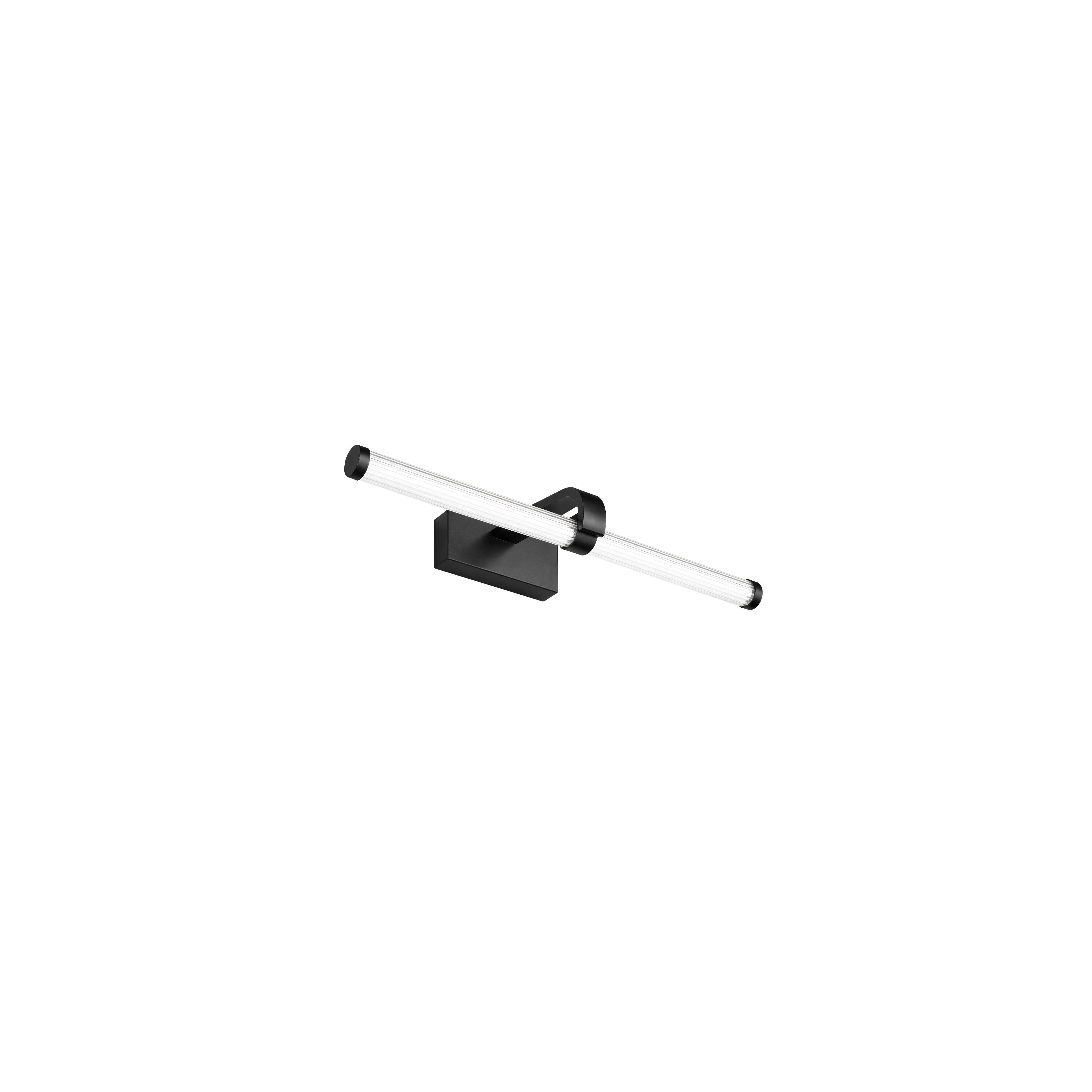 Badrum vägg LED-lampa APP1887-1W 40cm BLACK