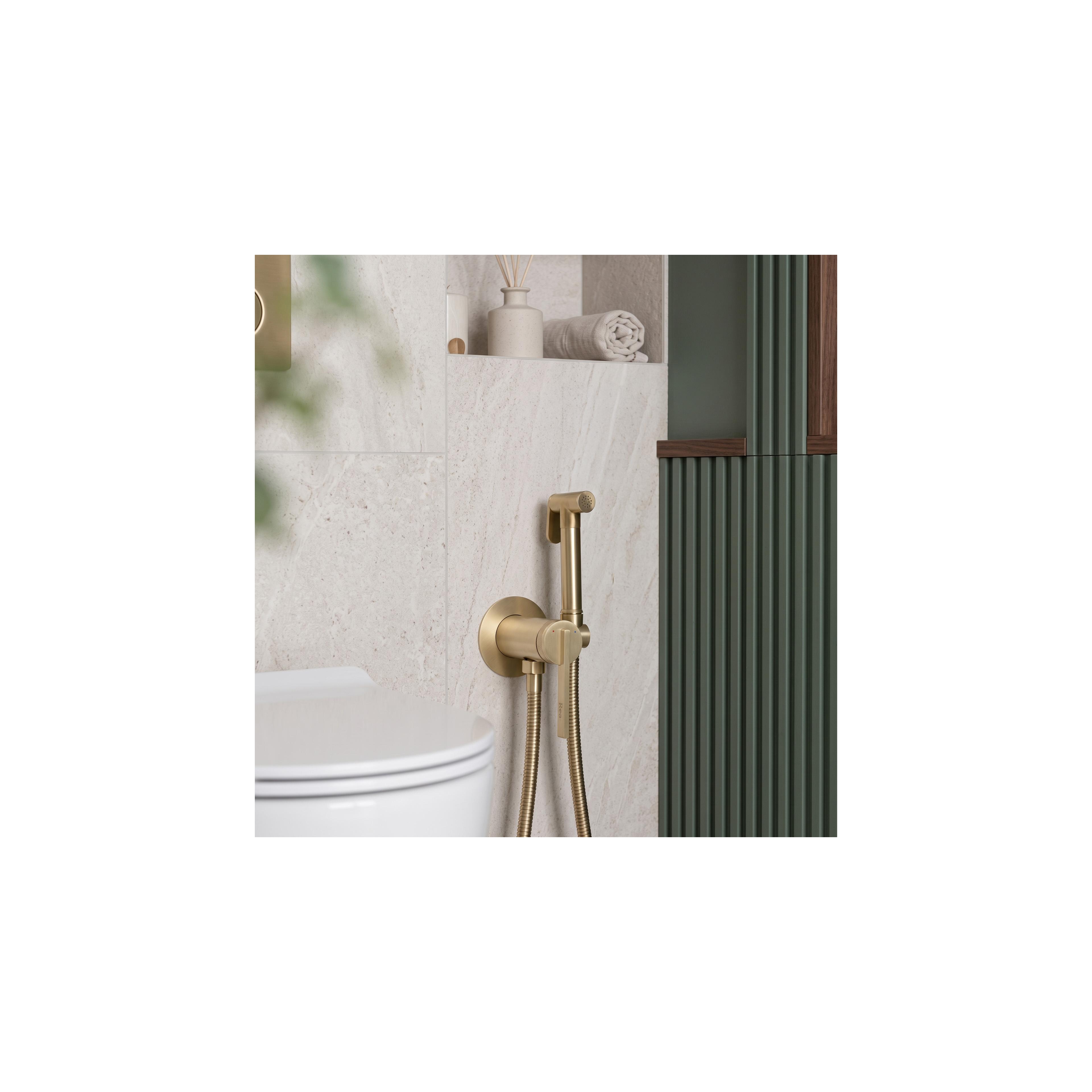 Bidet faucet Rea Grace Brush Gold