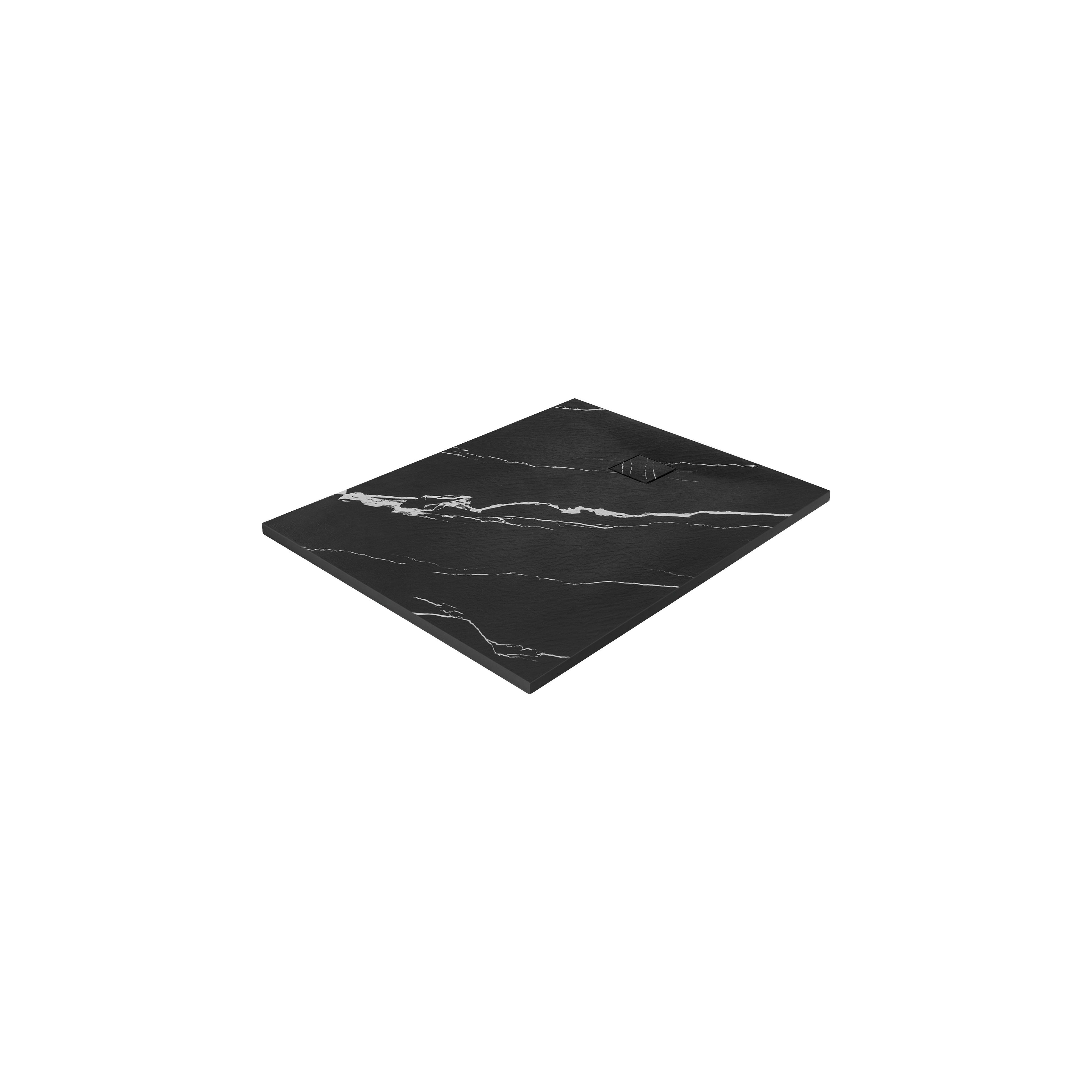 Shower tray Magnum CARRARA BLACK 90x120