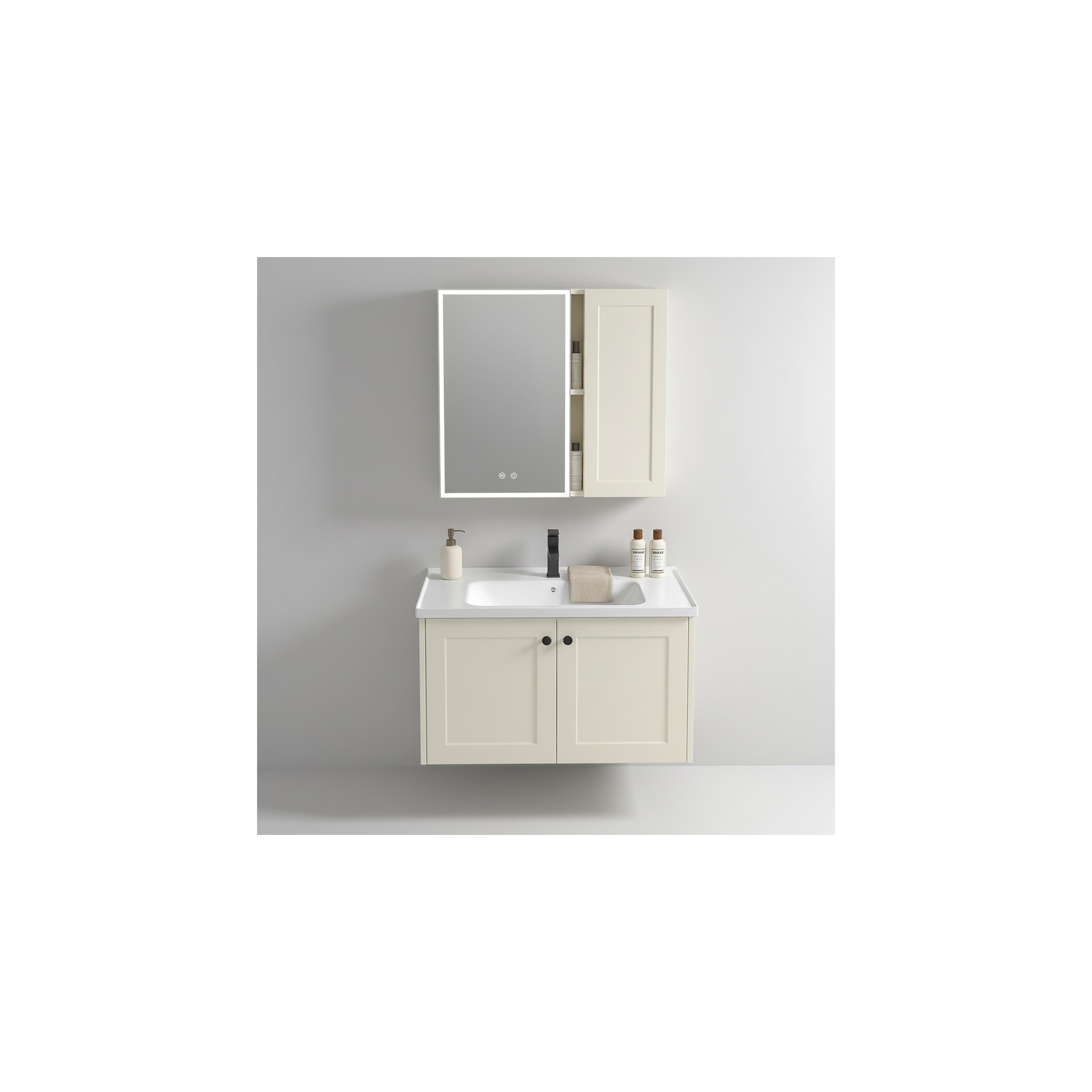 Sada koupelnového nábytku s umyvadlem Monti 60cm Creme