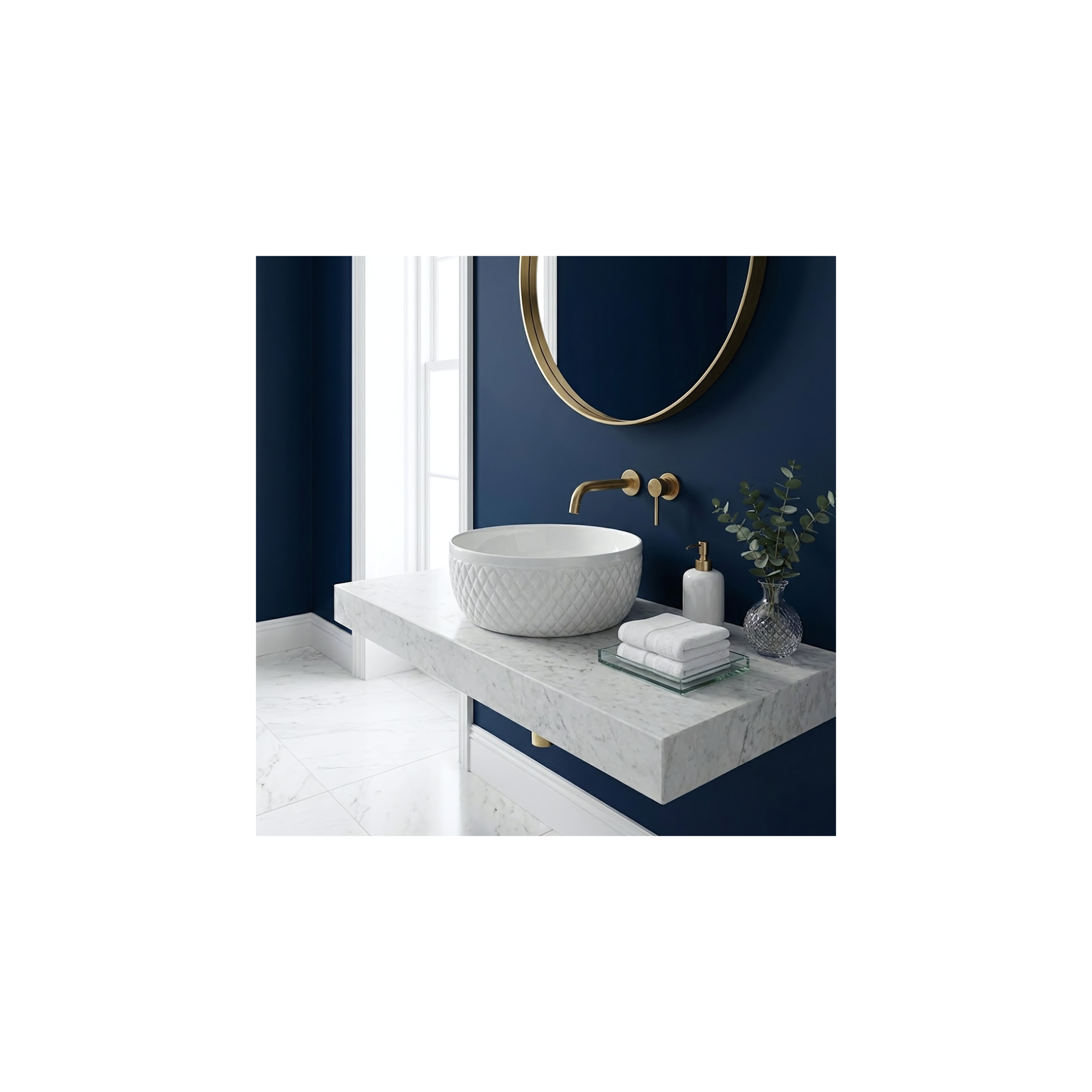 Countertop washbasin Rea Galaxy