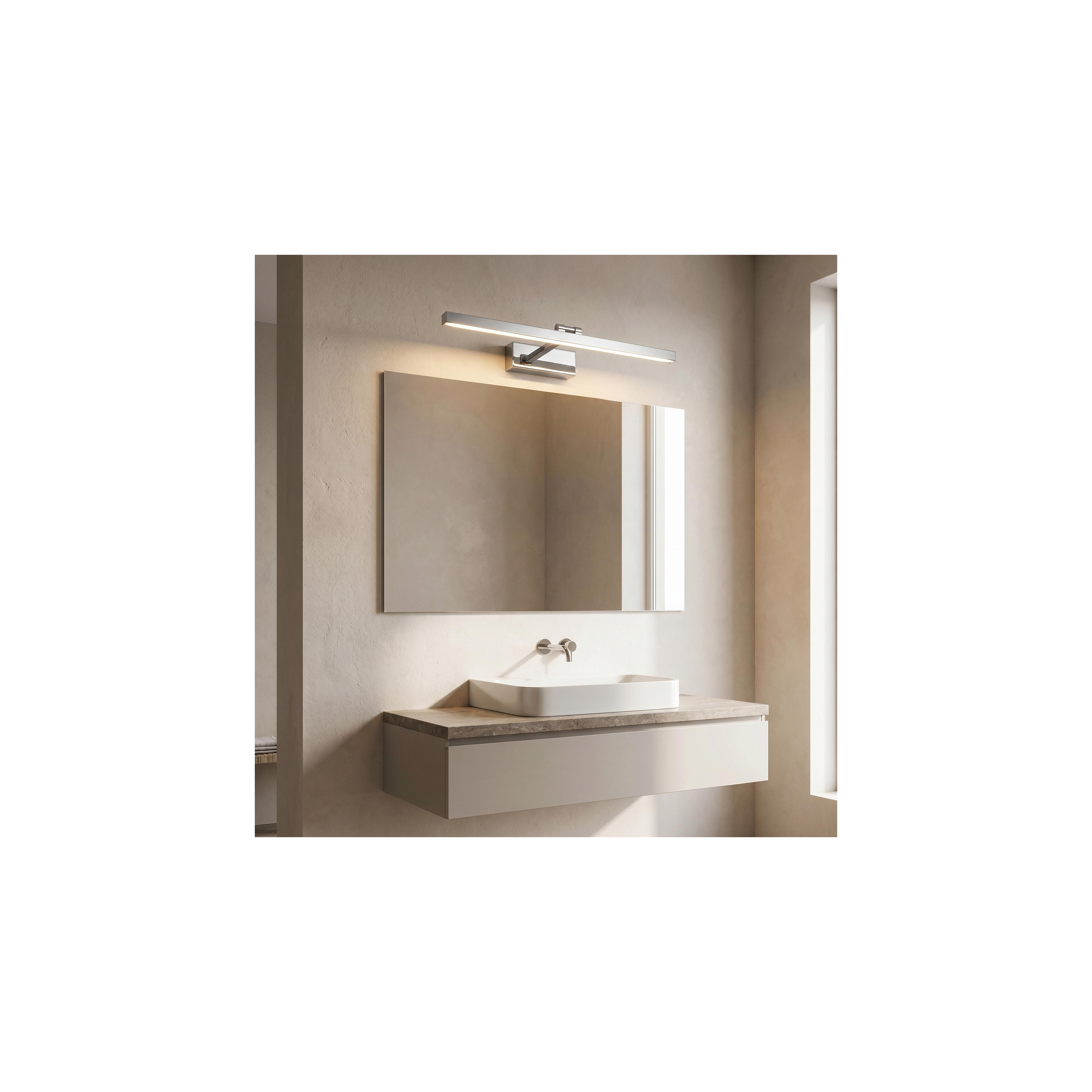 Badrum vägg LED-lampa APP1858-1W 60 cm Chrome