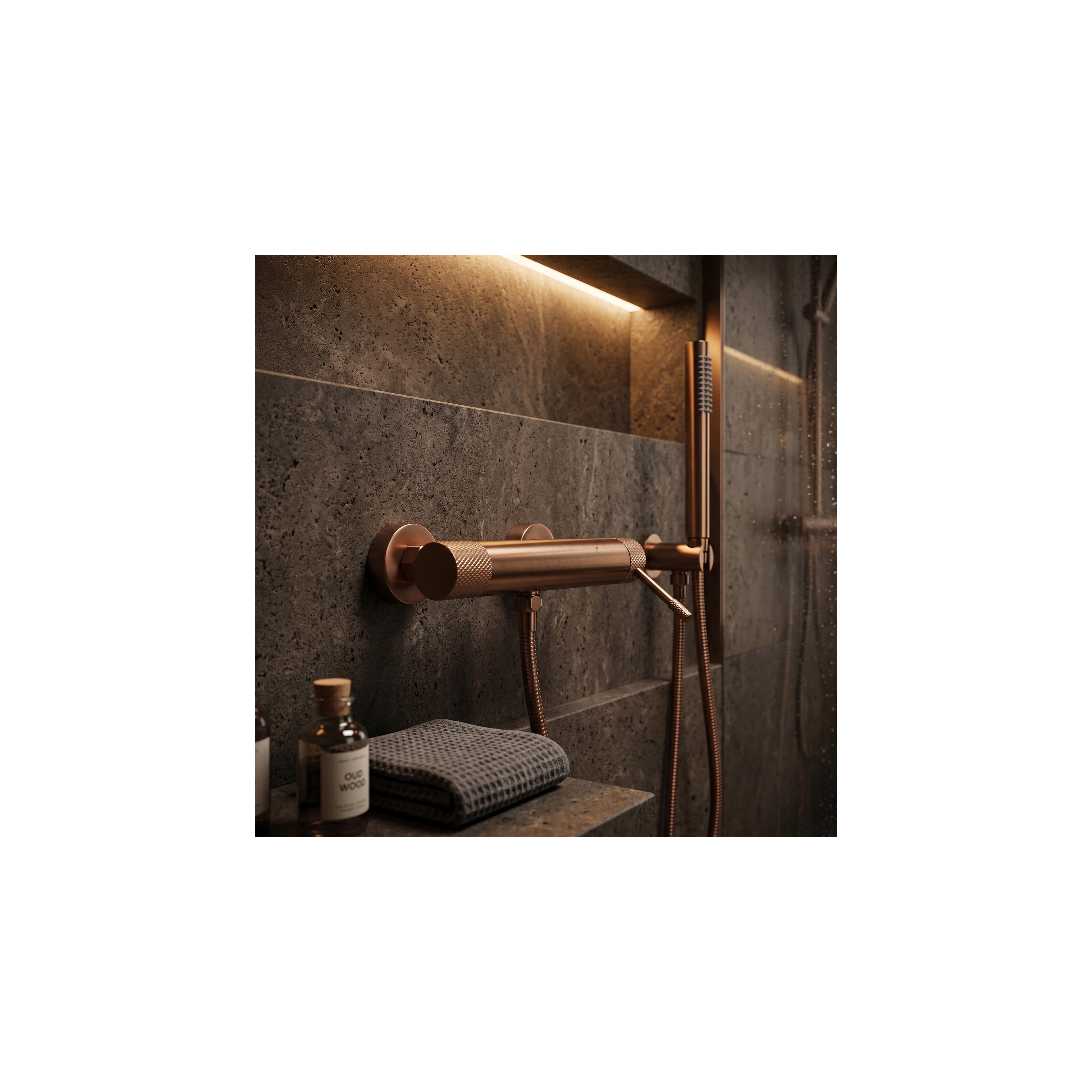 Badkarsblandare REA Venti Brush Copper