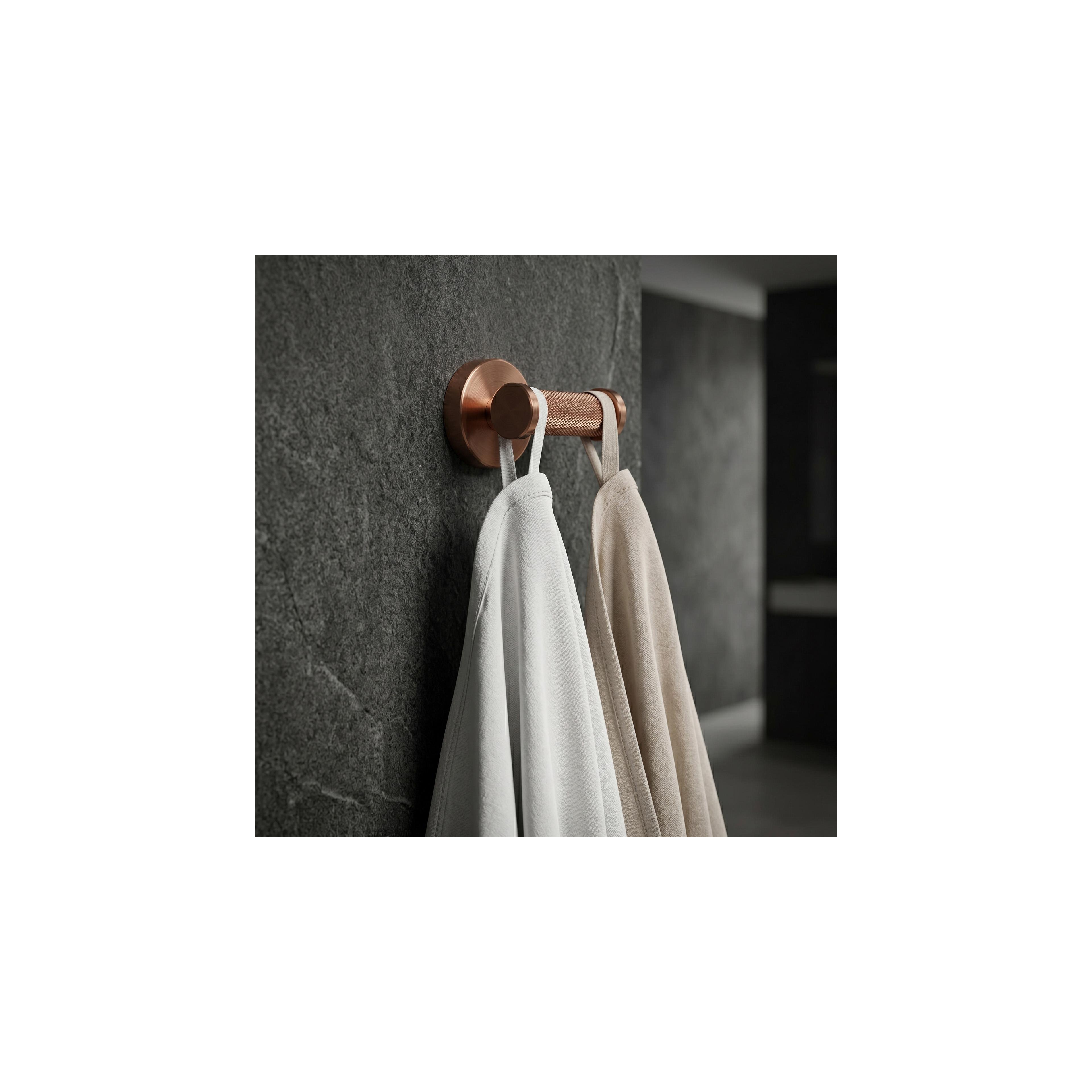 Double hanger 6612 Modern Copper Brush