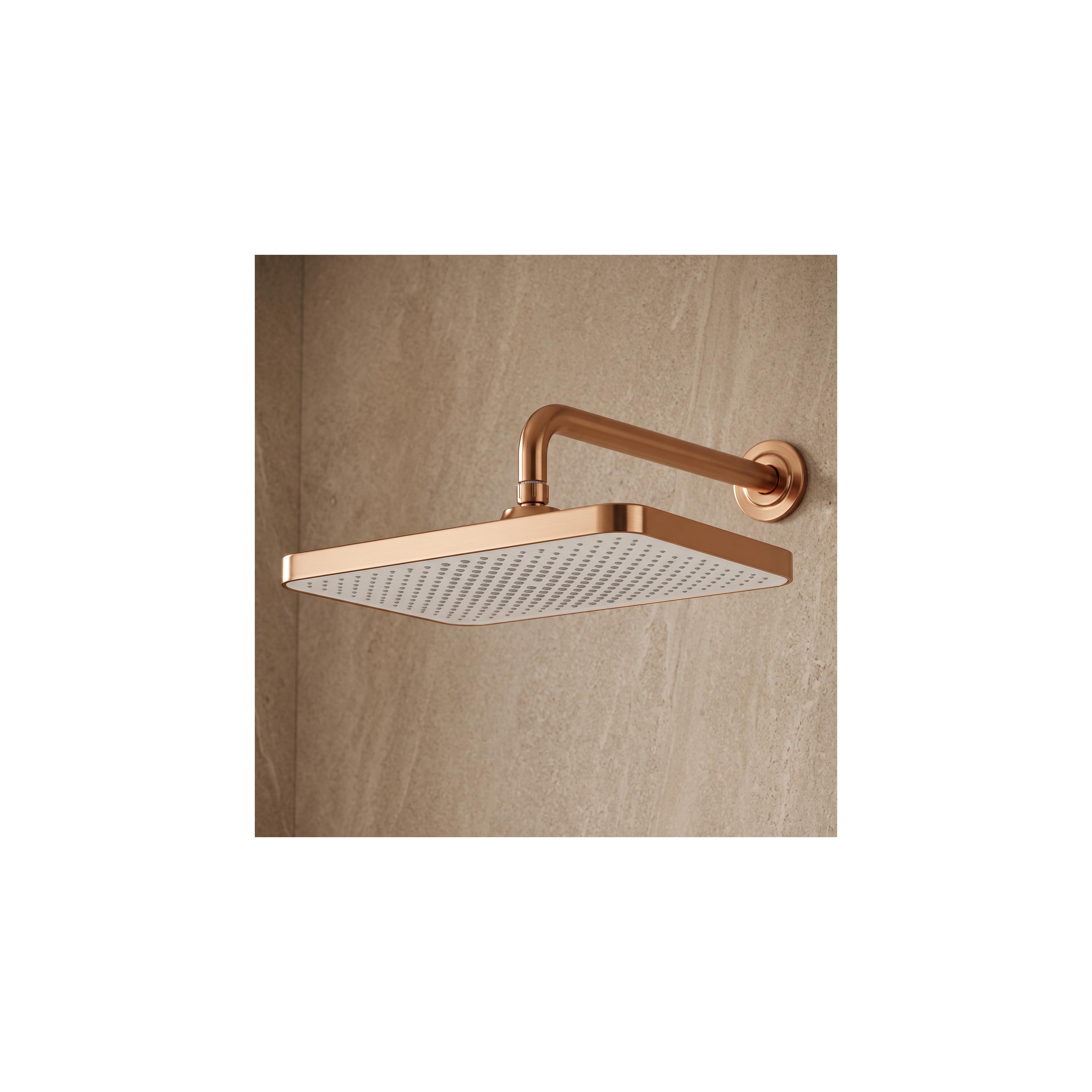 Stačiakampė lietaus dušo galva REA JS-032 Brushed Copper