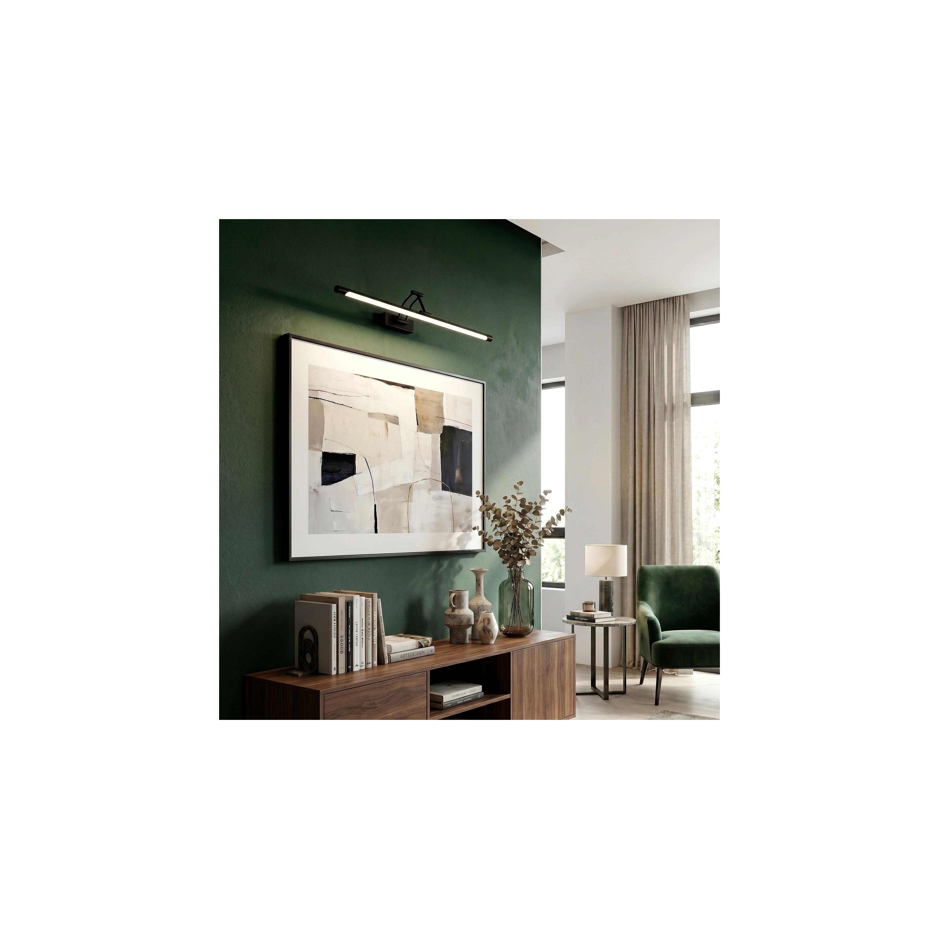 Bad LED-Wandleuchte SWE026-1W 60cm Black