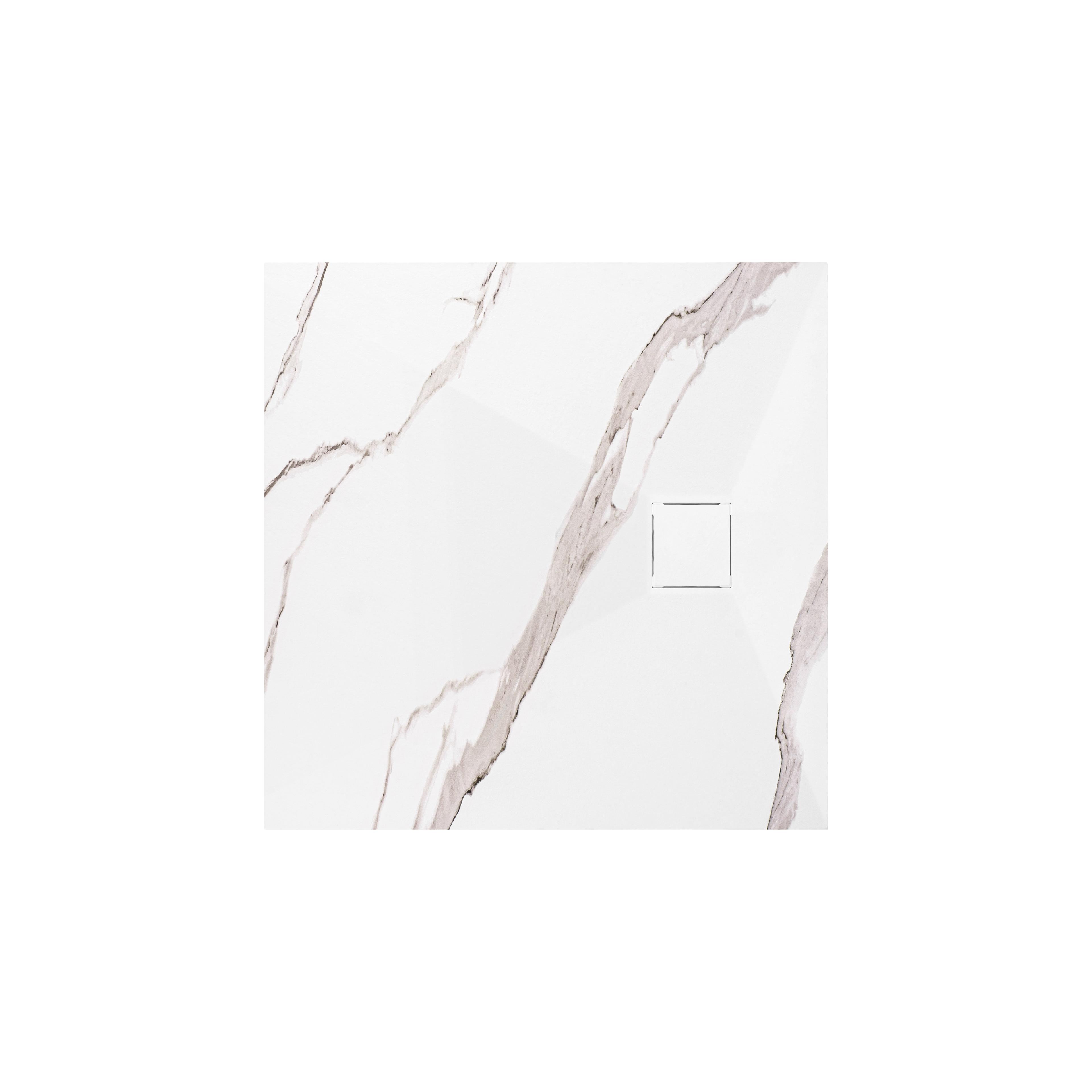 Base de duche Magnum CARRARA BRANCA 90x90