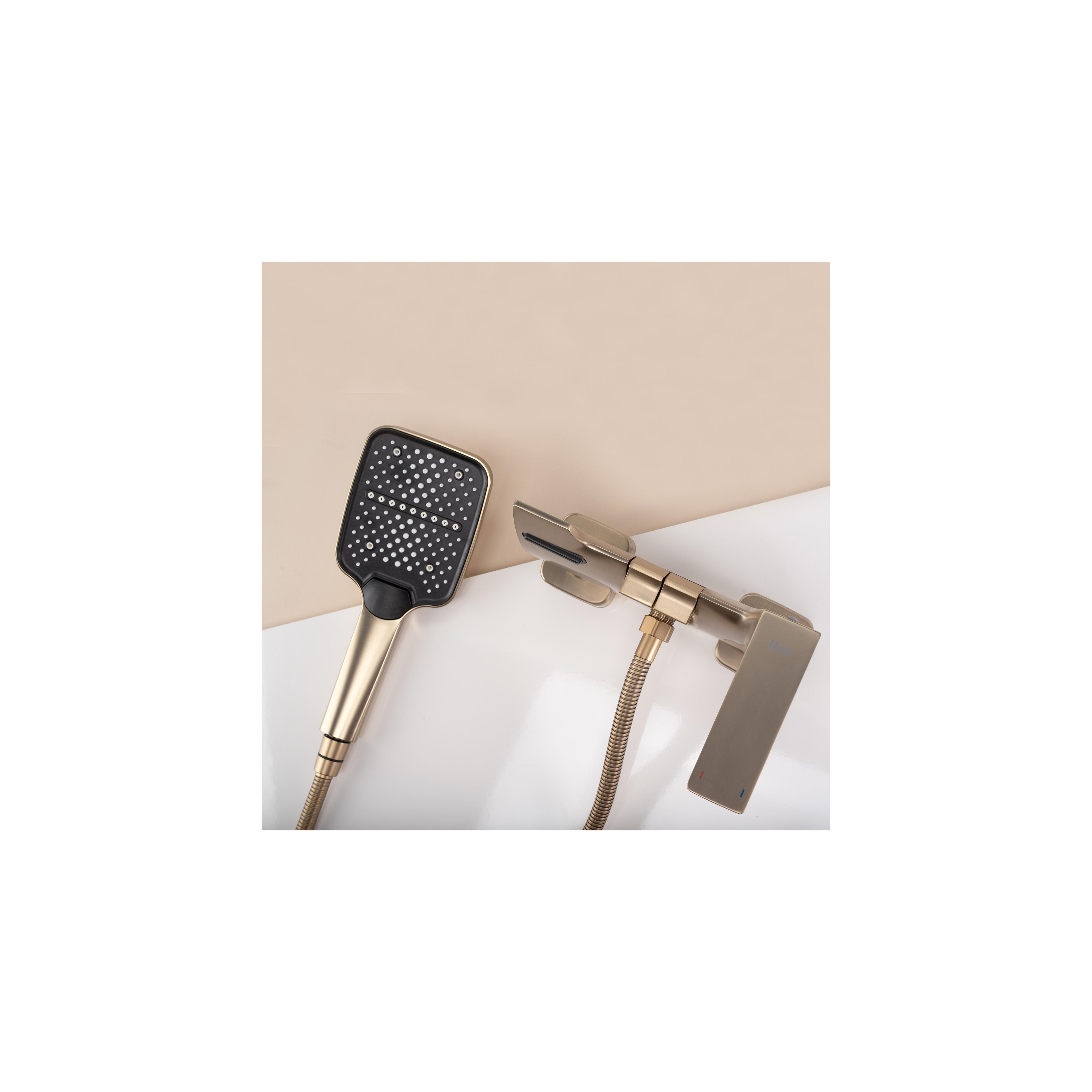 Wannenarmatur PREMIUM REA Joe Brush Gold