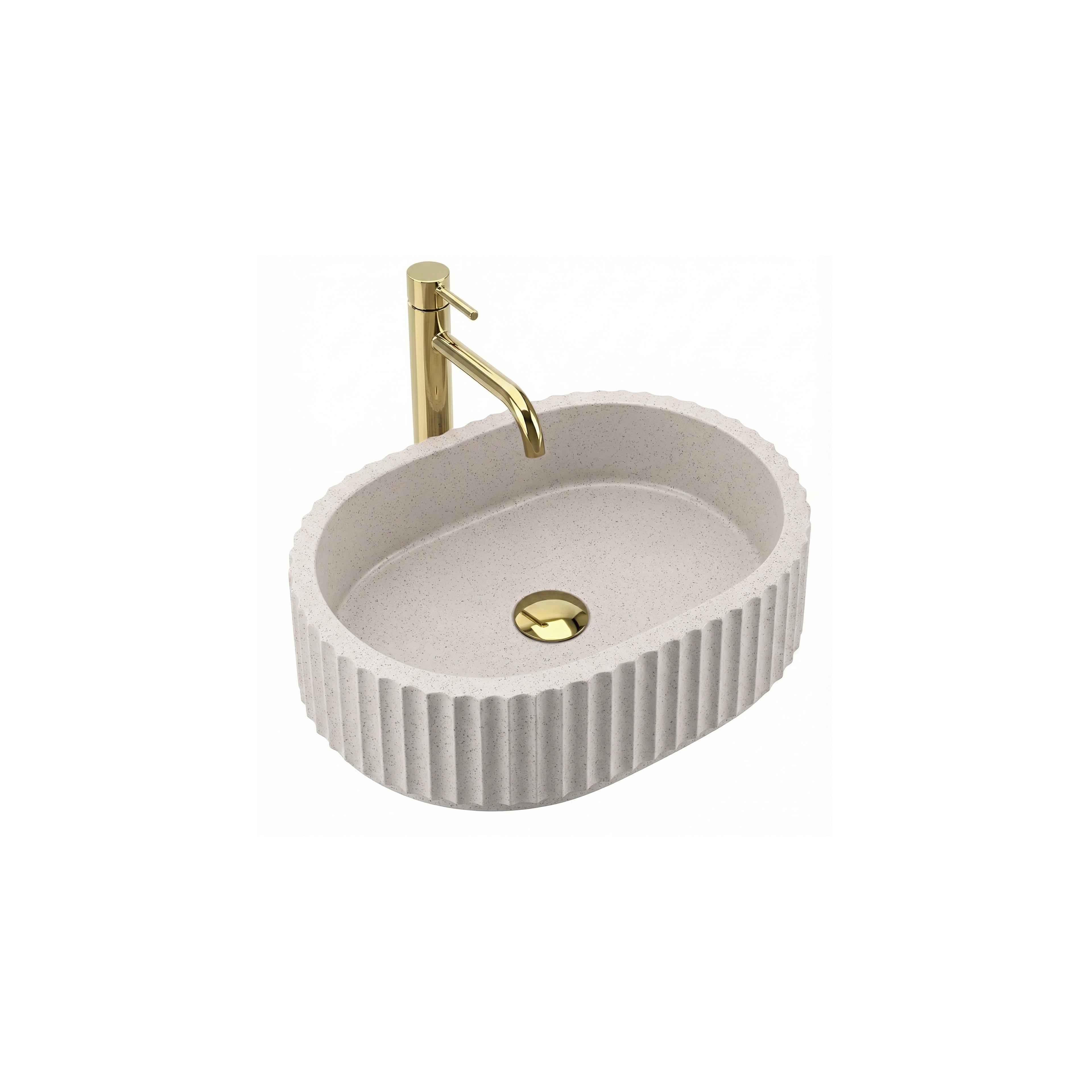 Countertop Basin Rea Margaret Beige