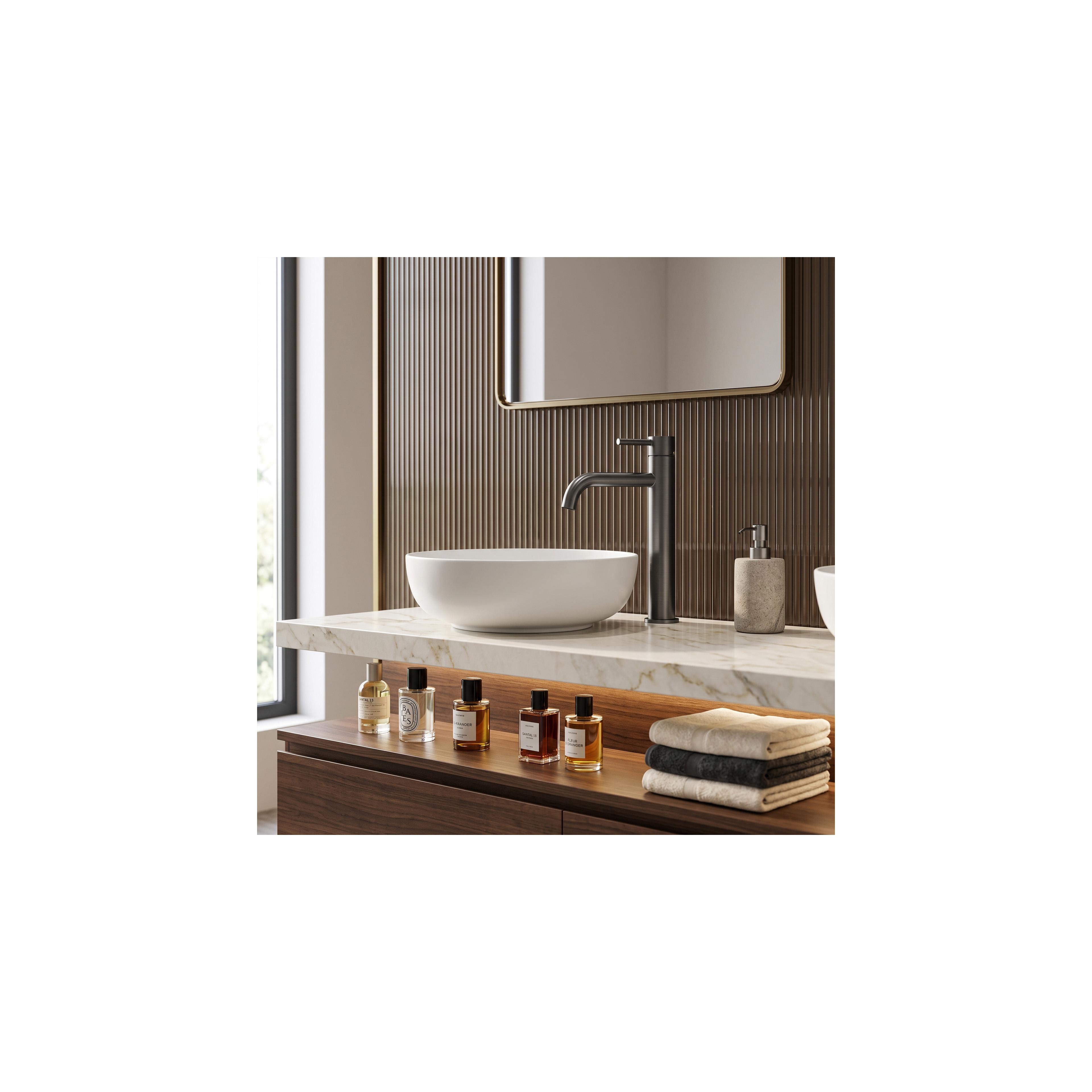 Bathroom faucet Rea Lungo Titan High