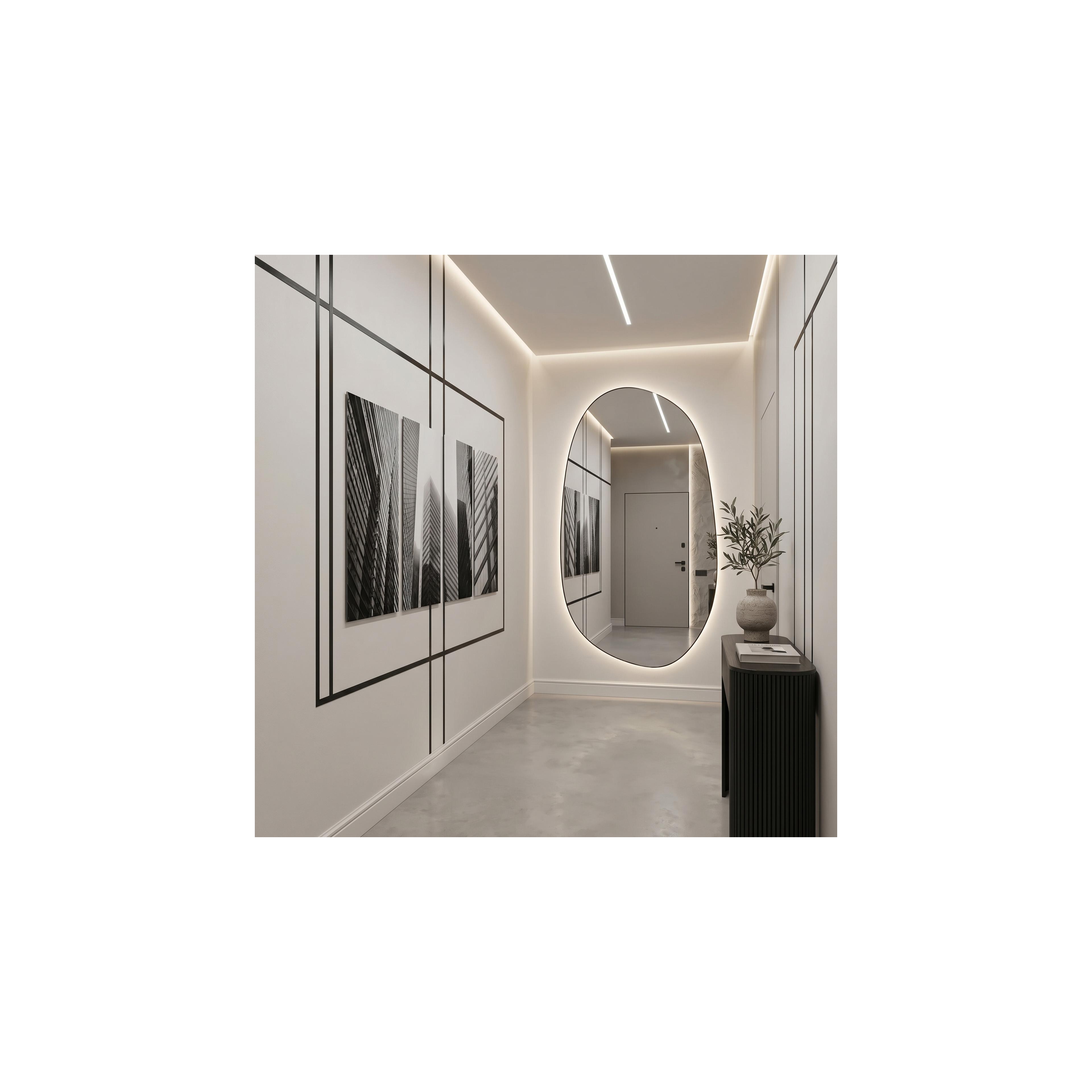 Self-adhesive decorative trim Rea P14454CD 3,8cm Brush Black