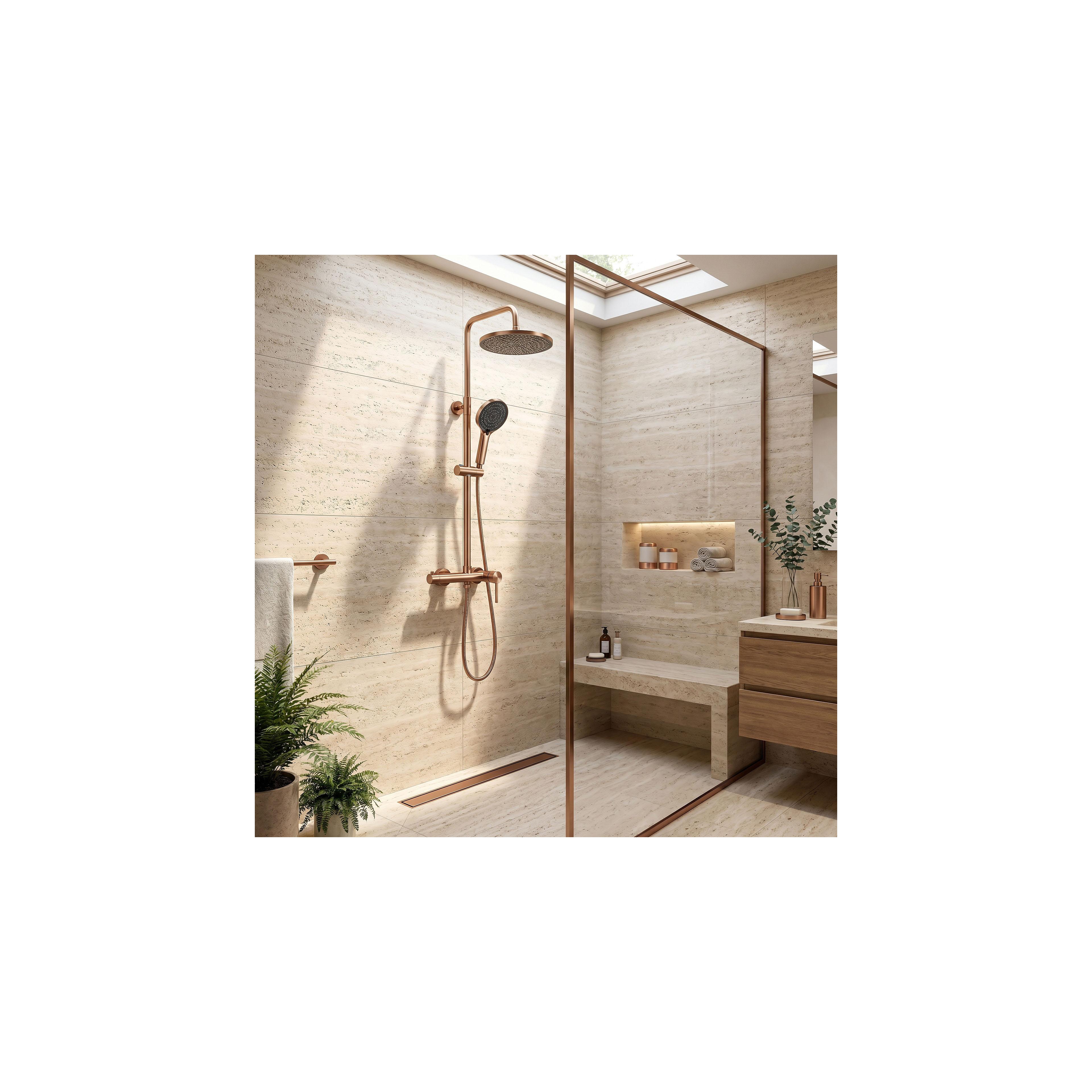 Shower set Rea Foster Brush Copper