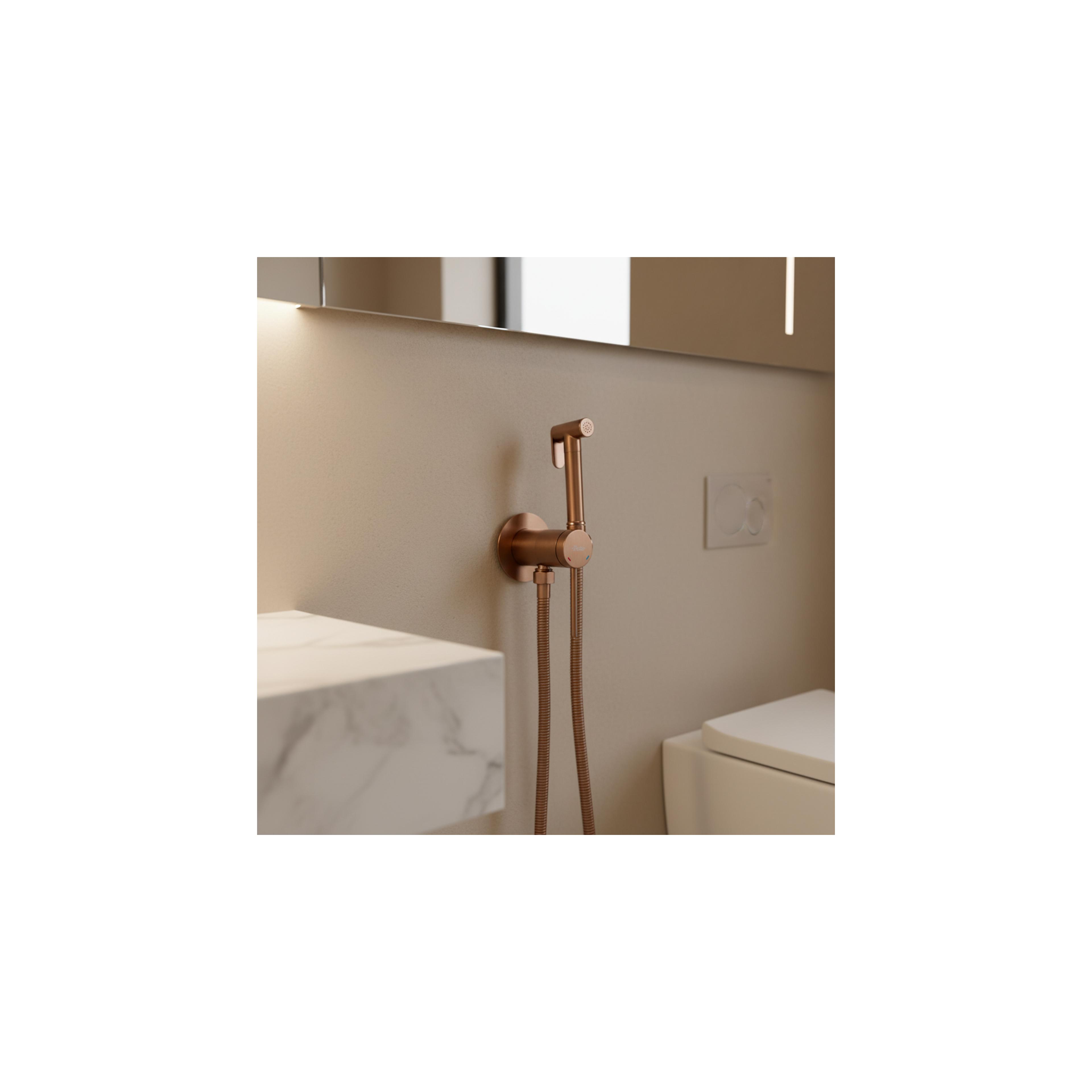 REA  Bidet baterija Foss Clif Brush Copper