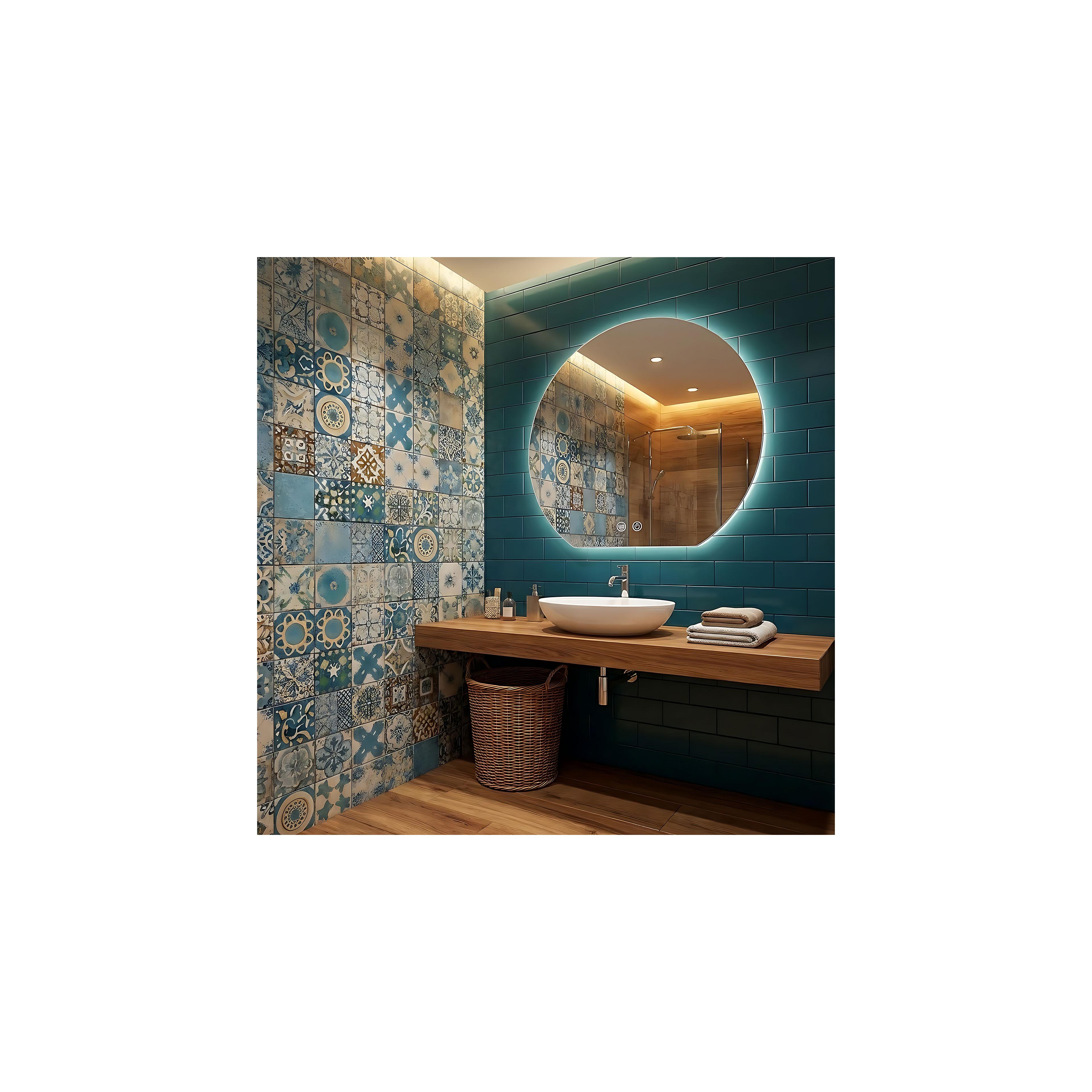 Miroir LED 80cm Fabio