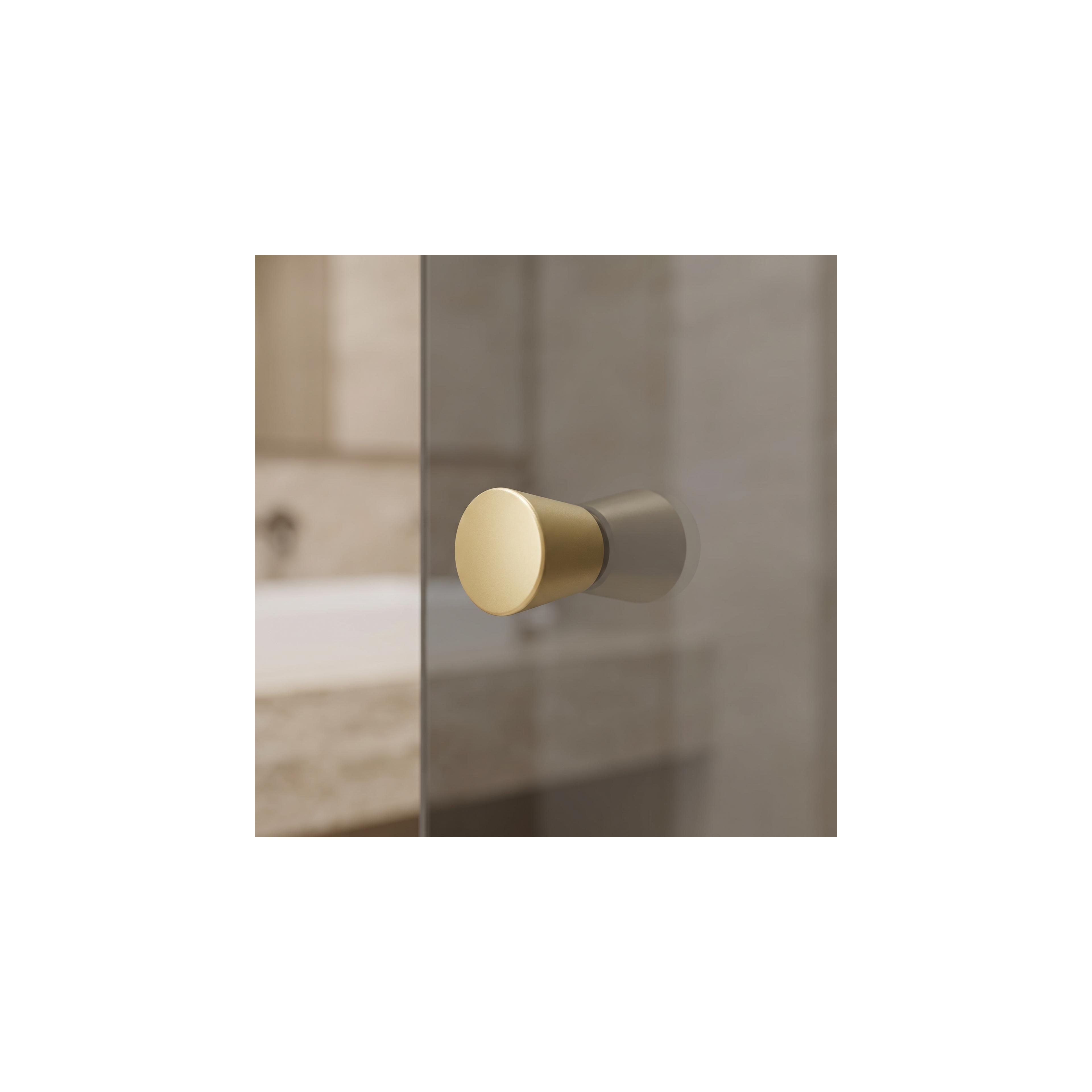 Дръжка за врата на душ кабина Rea 03 Brushed Gold