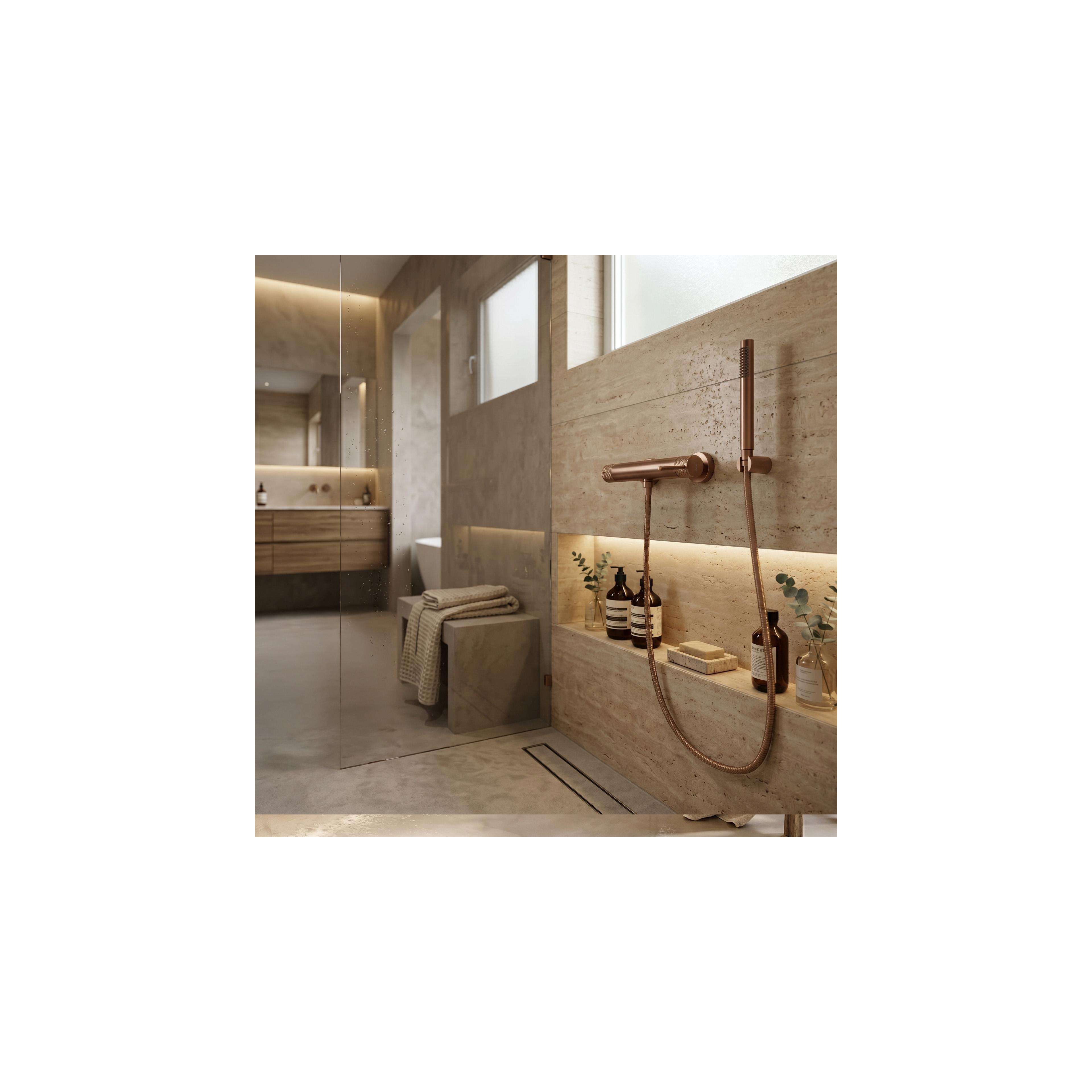 Badkarsblandare REA Venti Brush Copper