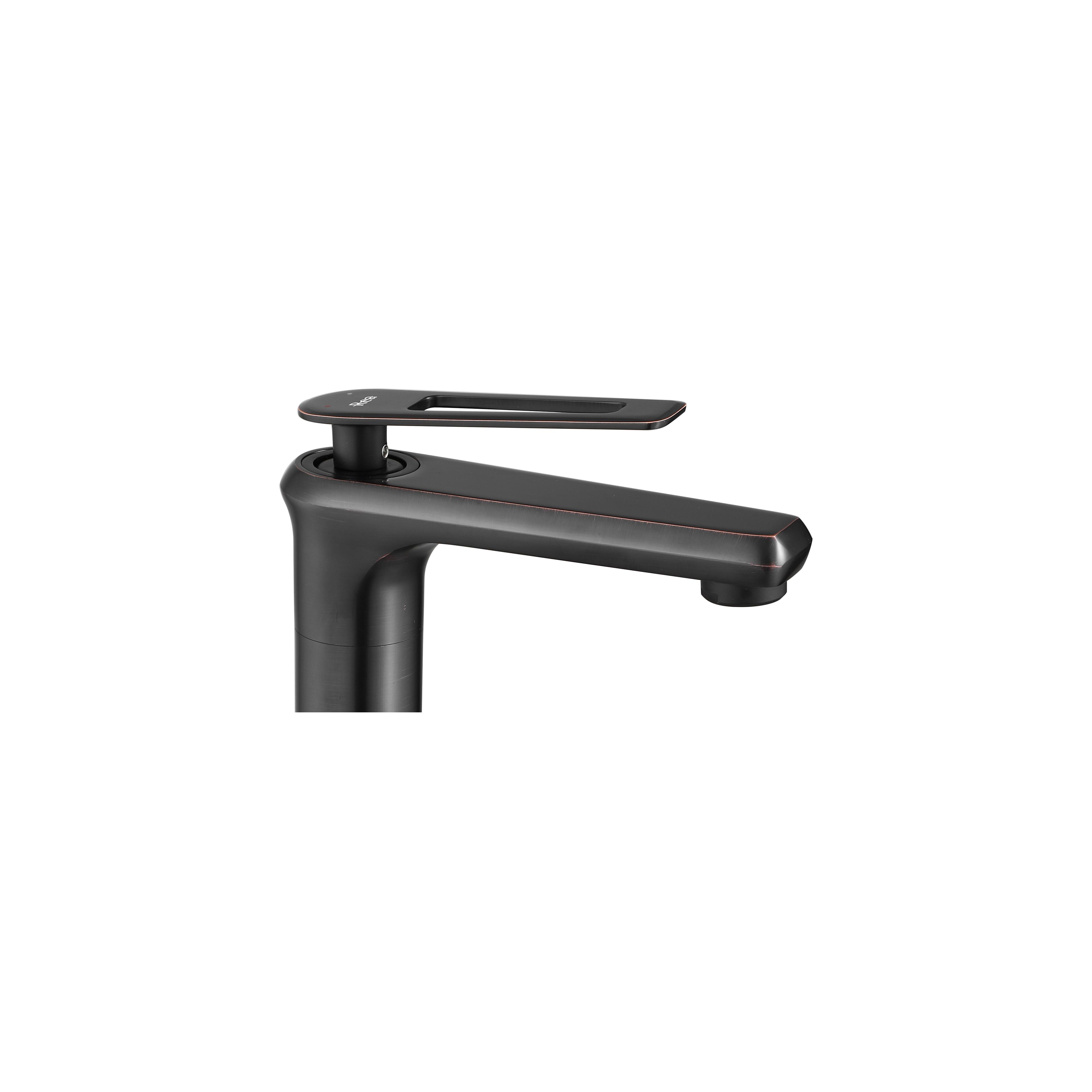 Wastafelkraan Rea Blade Old Black High